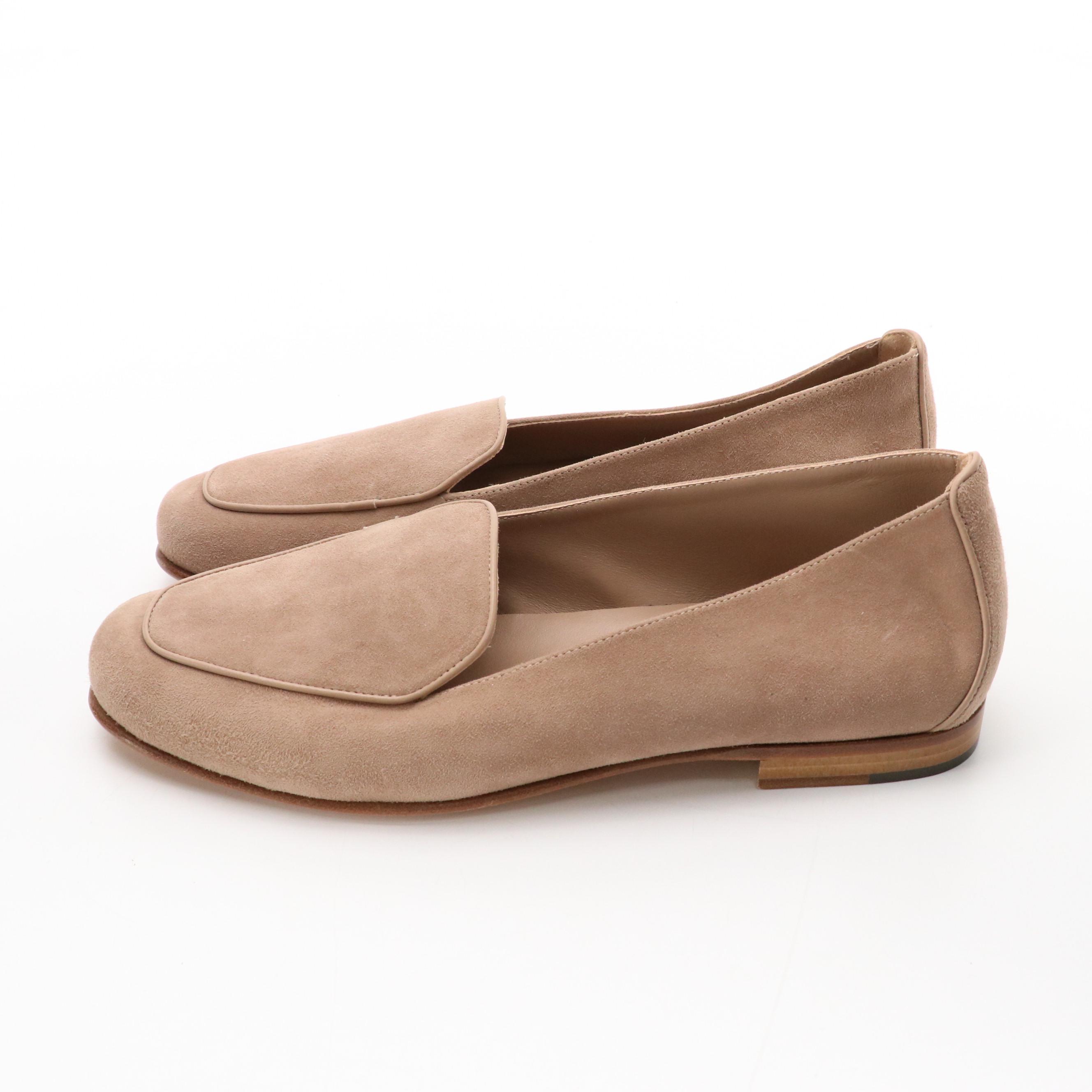 Manolo Blahnik Suede Loafers