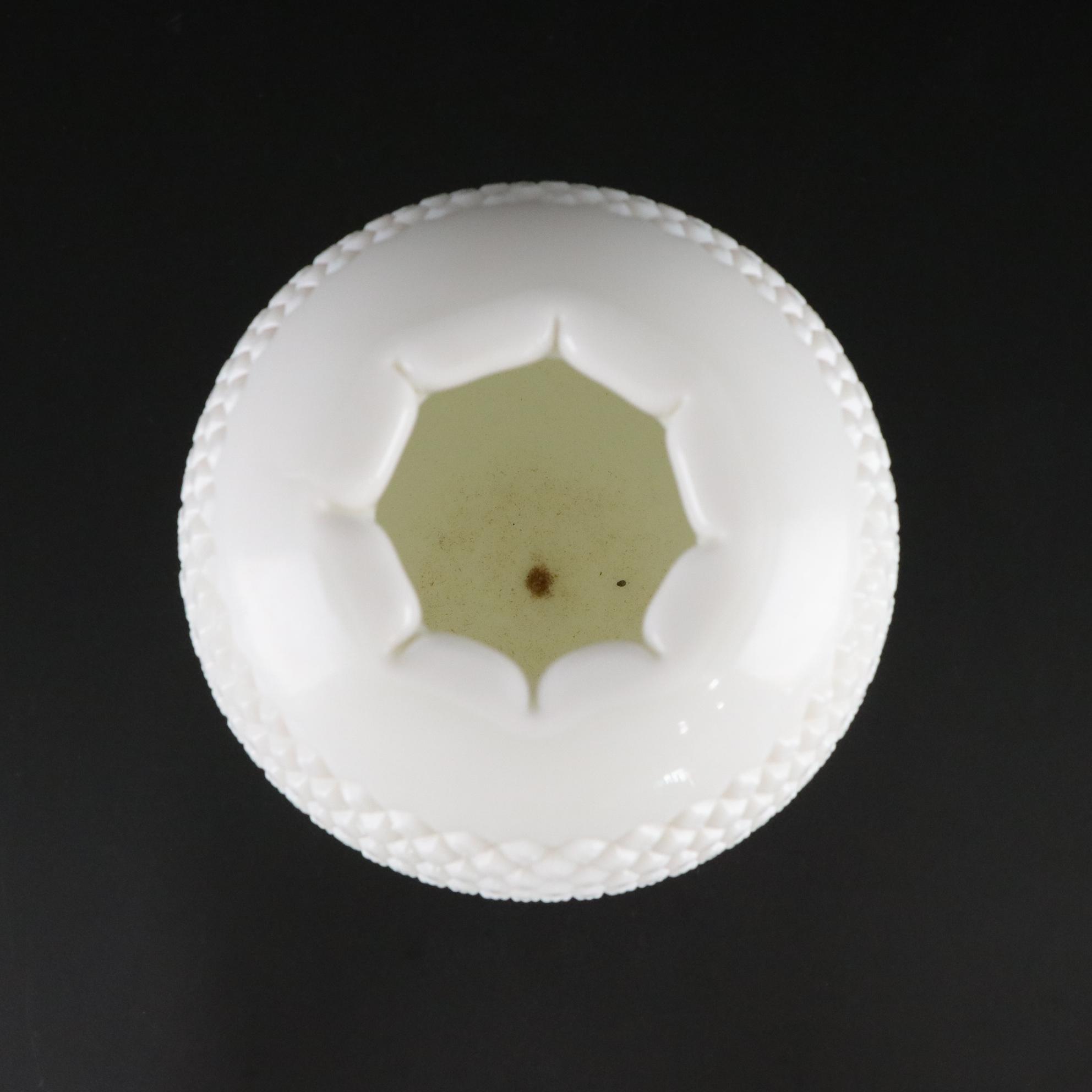 Westmoreland "Thumbelina" Sugar & Creamer with Butter Dish, Hen on Nest and Vase