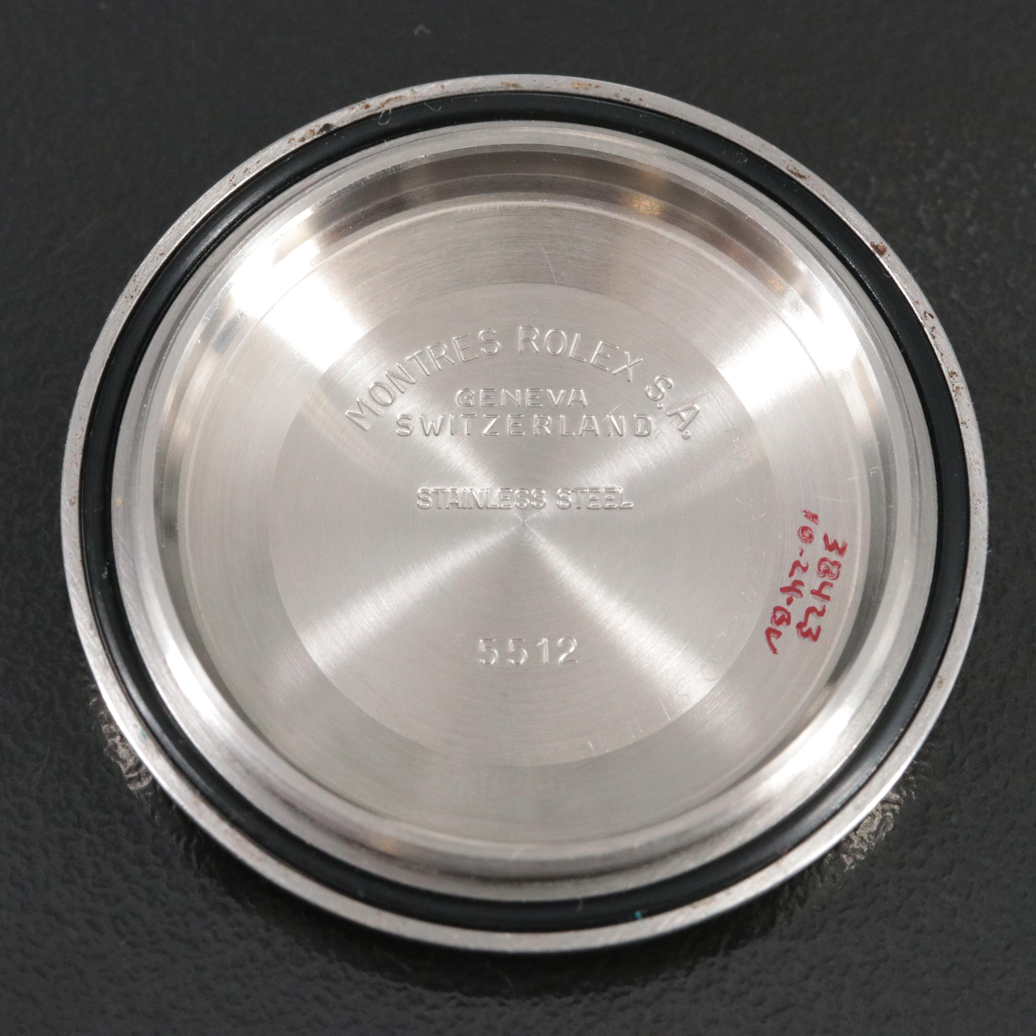 1987 Rolex Submariner Model 5513 Watch