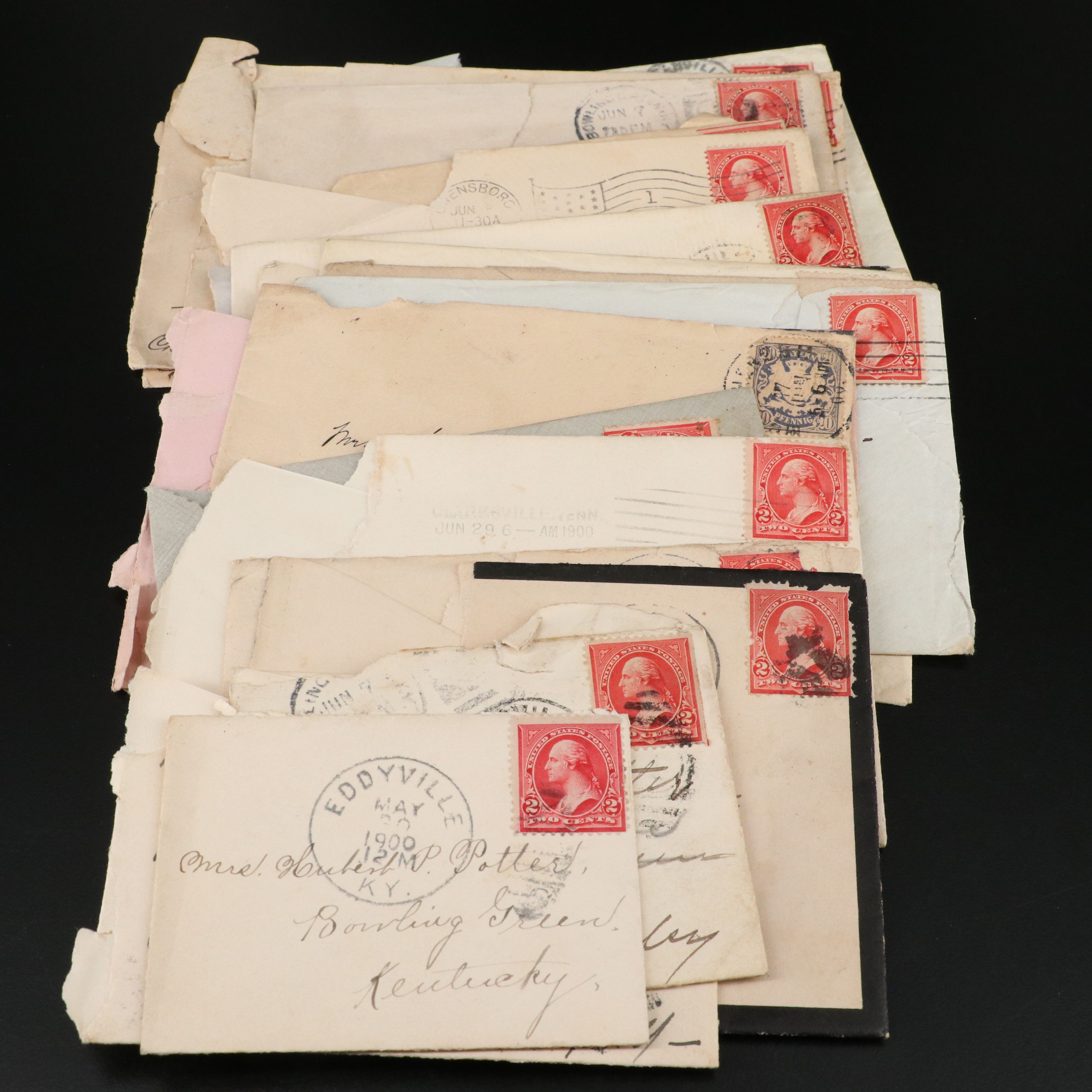 U.S. Postage Stamp and Cover Collection, 1870s to 1930s