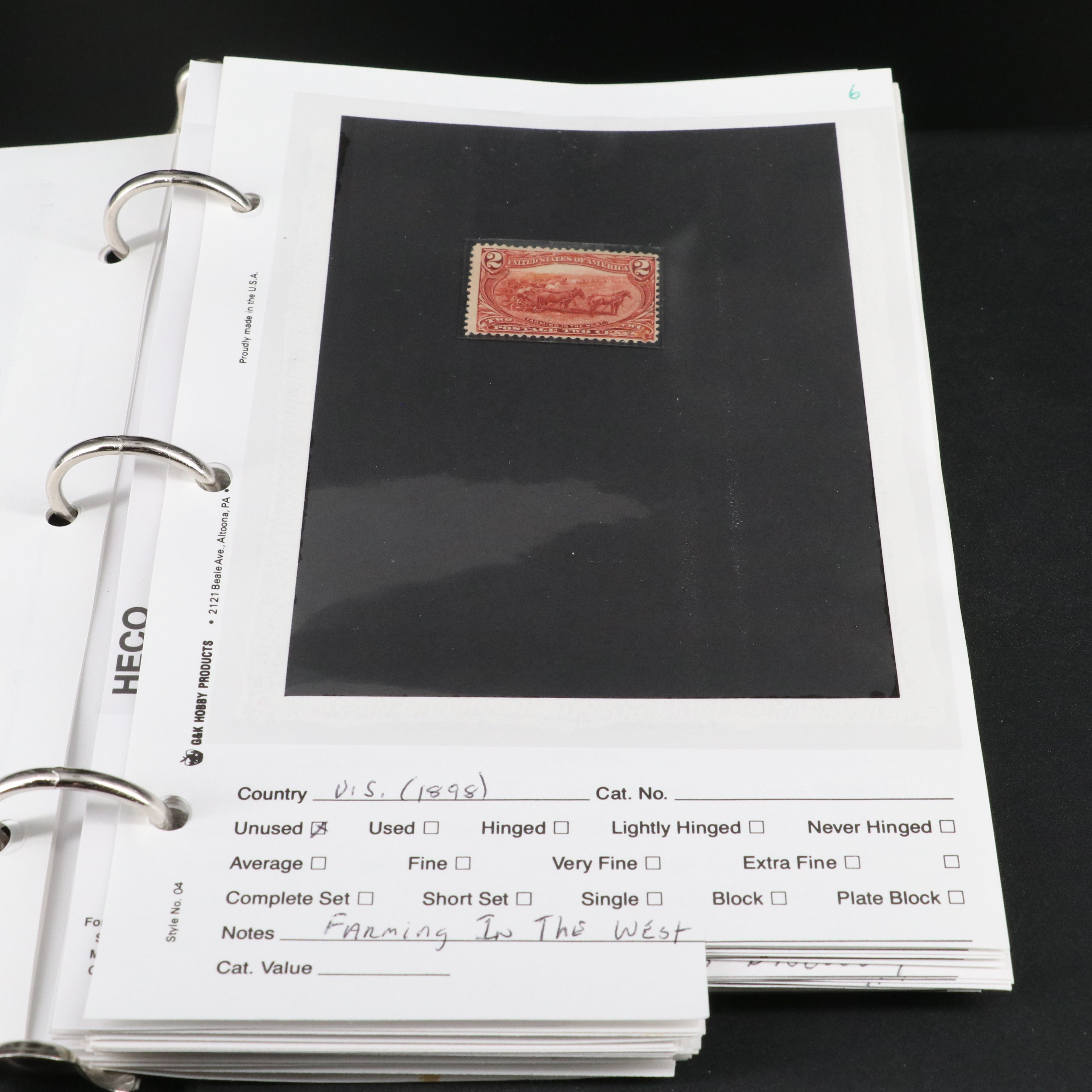 U.S. Postage Stamp and Cover Collection, 1870s to 1930s