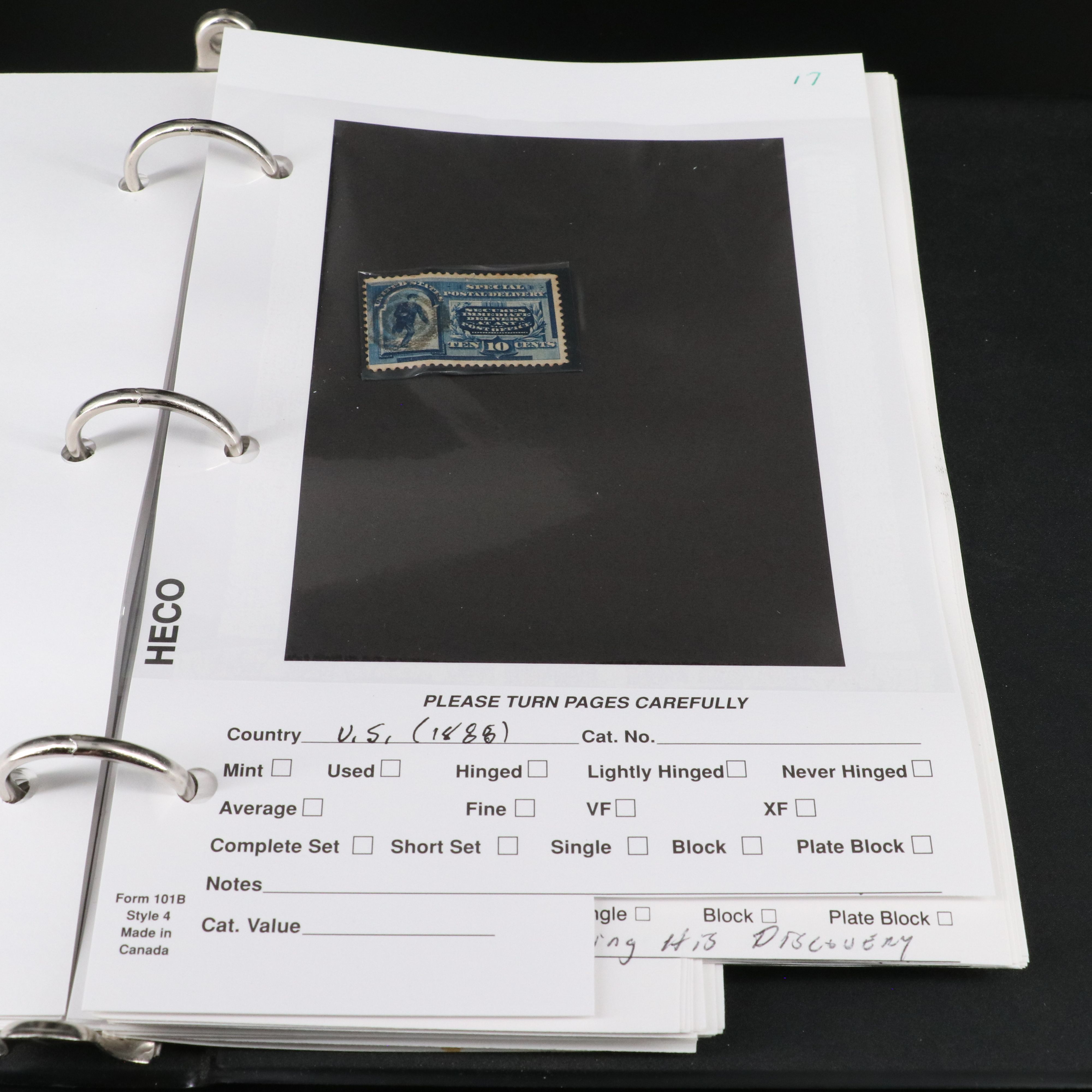 U.S. Postage Stamp and Cover Collection, 1870s to 1930s