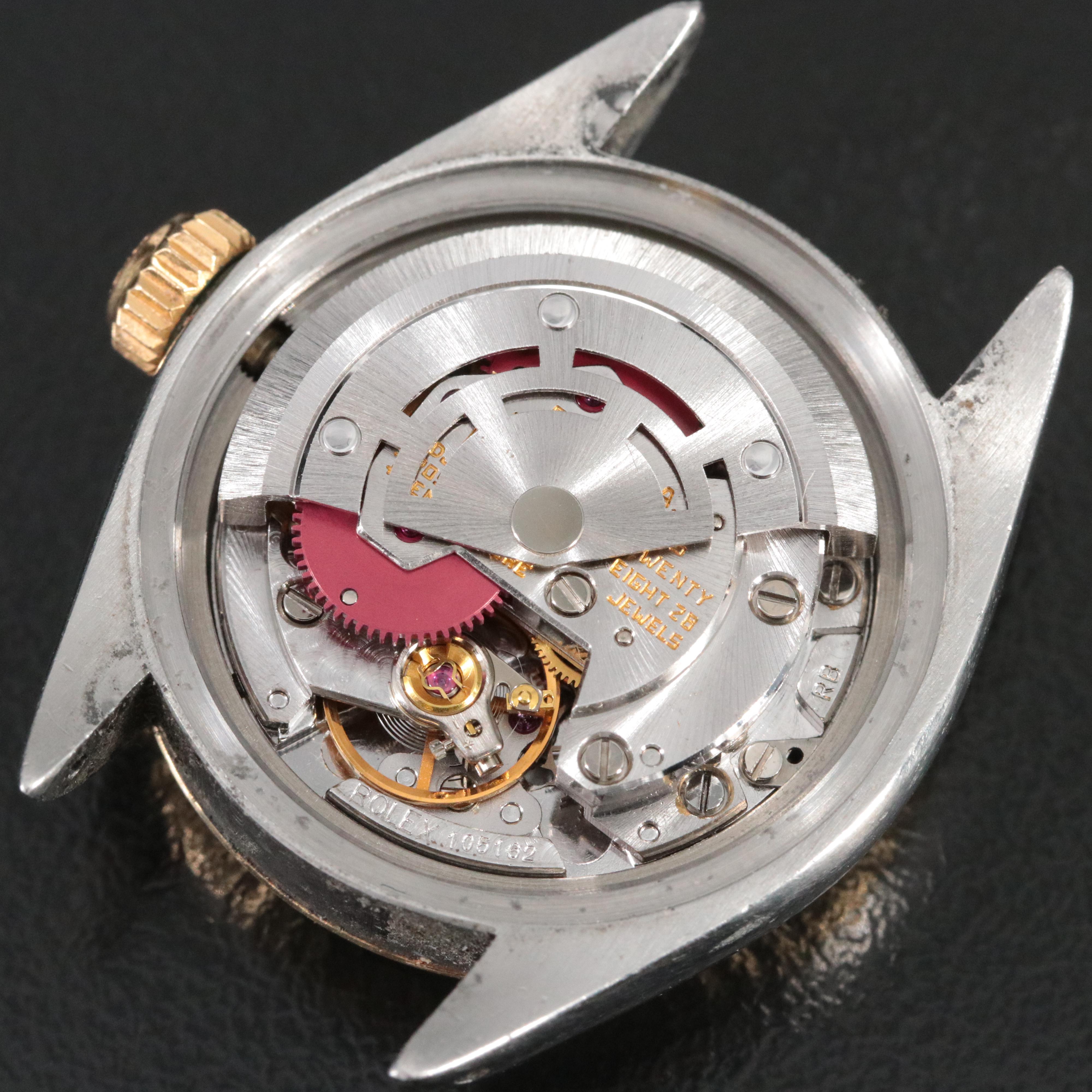 Rolex Datejust 6917 Champagne 26mm 18K & Steel Automatic Watch c.1982