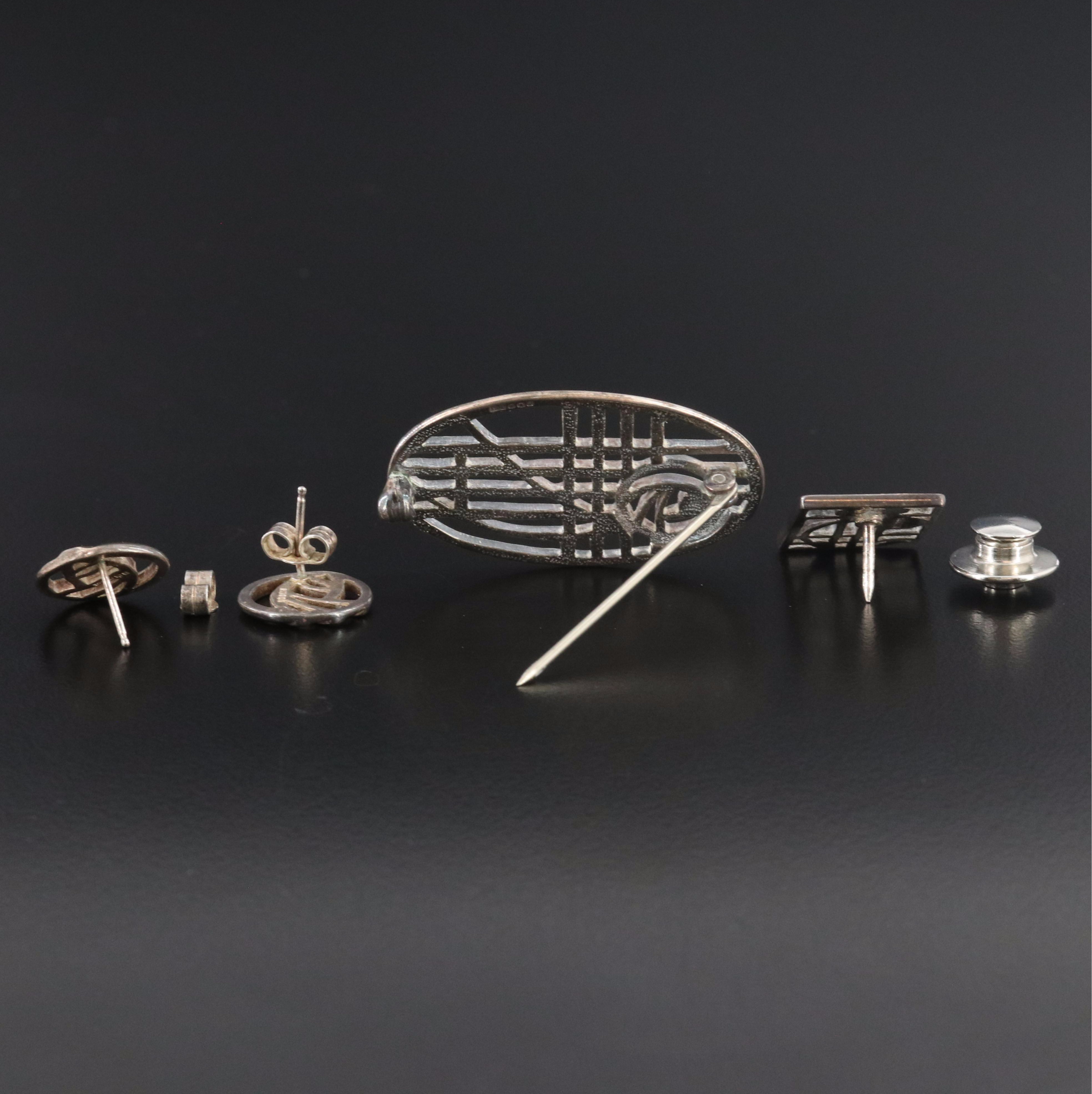 Charles Rennie Mackintosh Sterling Jewelry