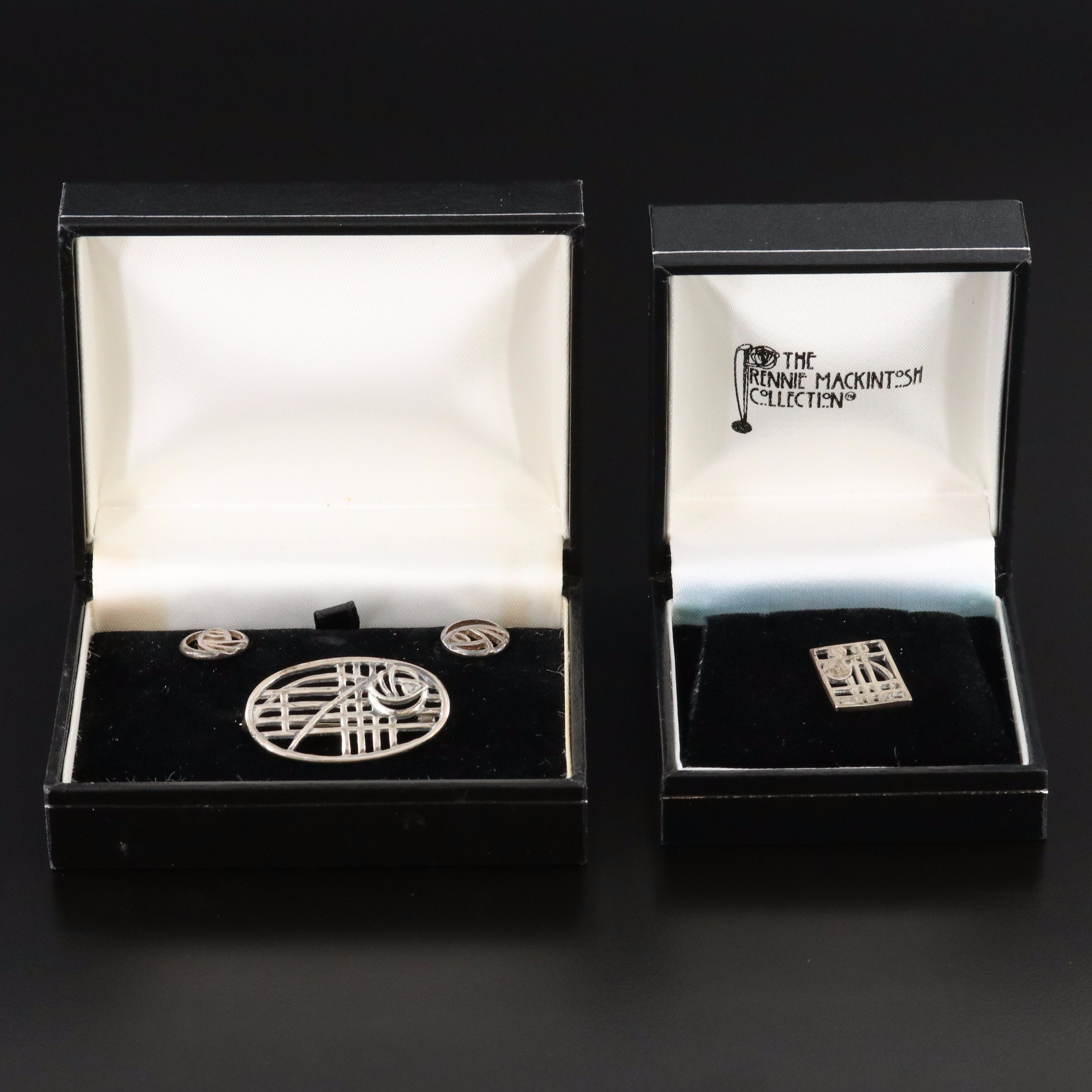 Charles Rennie Mackintosh Sterling Jewelry