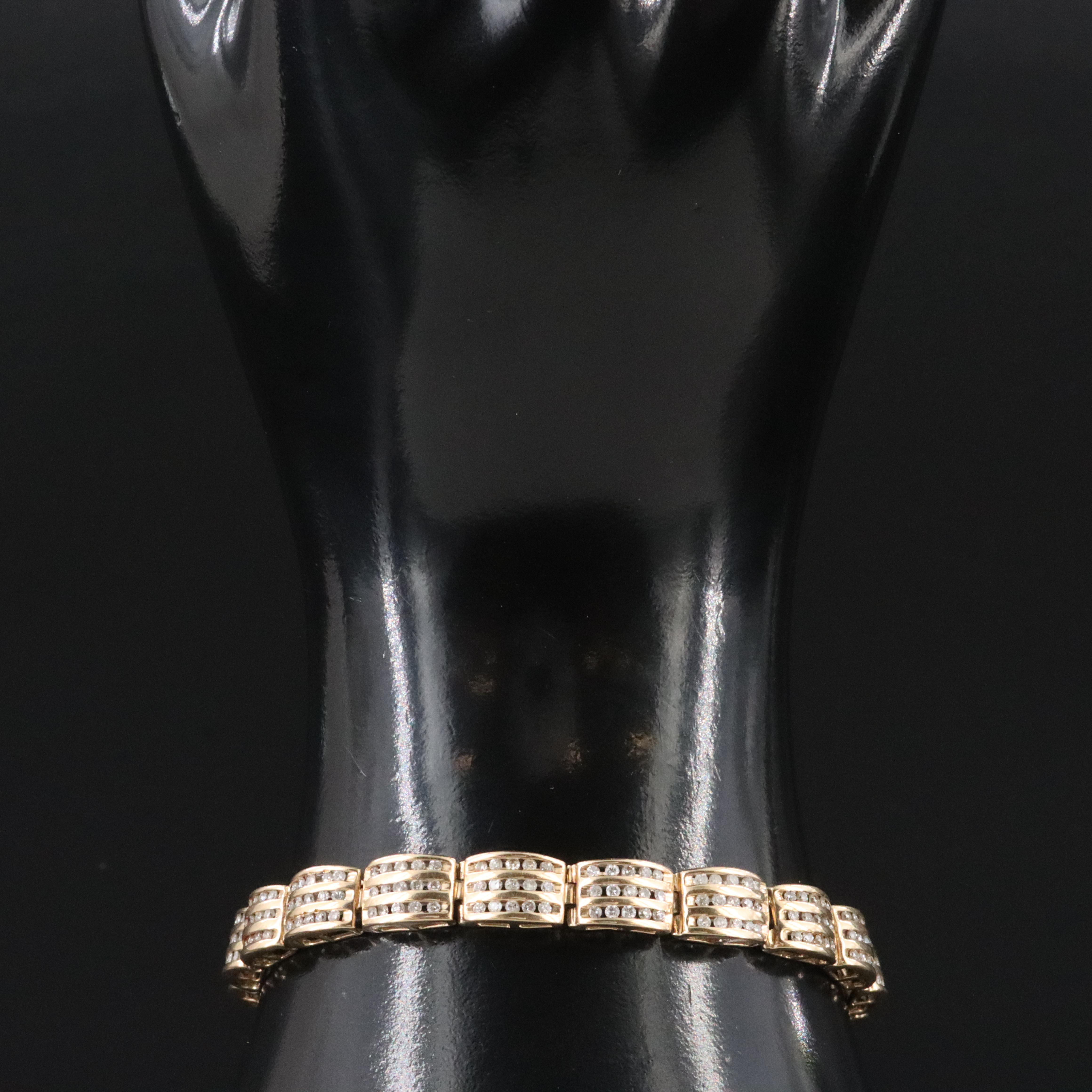 14K 3.02 CTW Diamond Bracelet