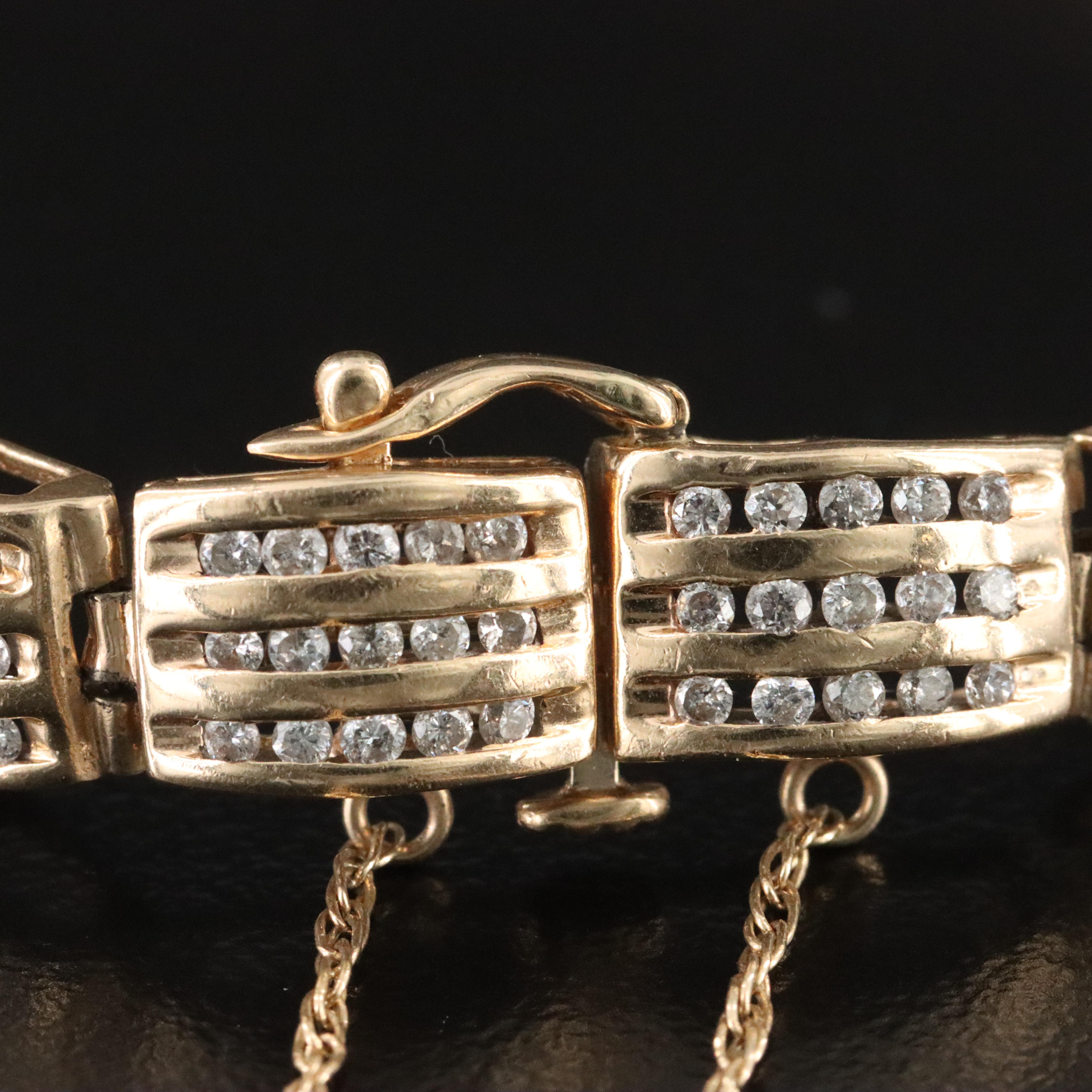 14K 3.02 CTW Diamond Bracelet