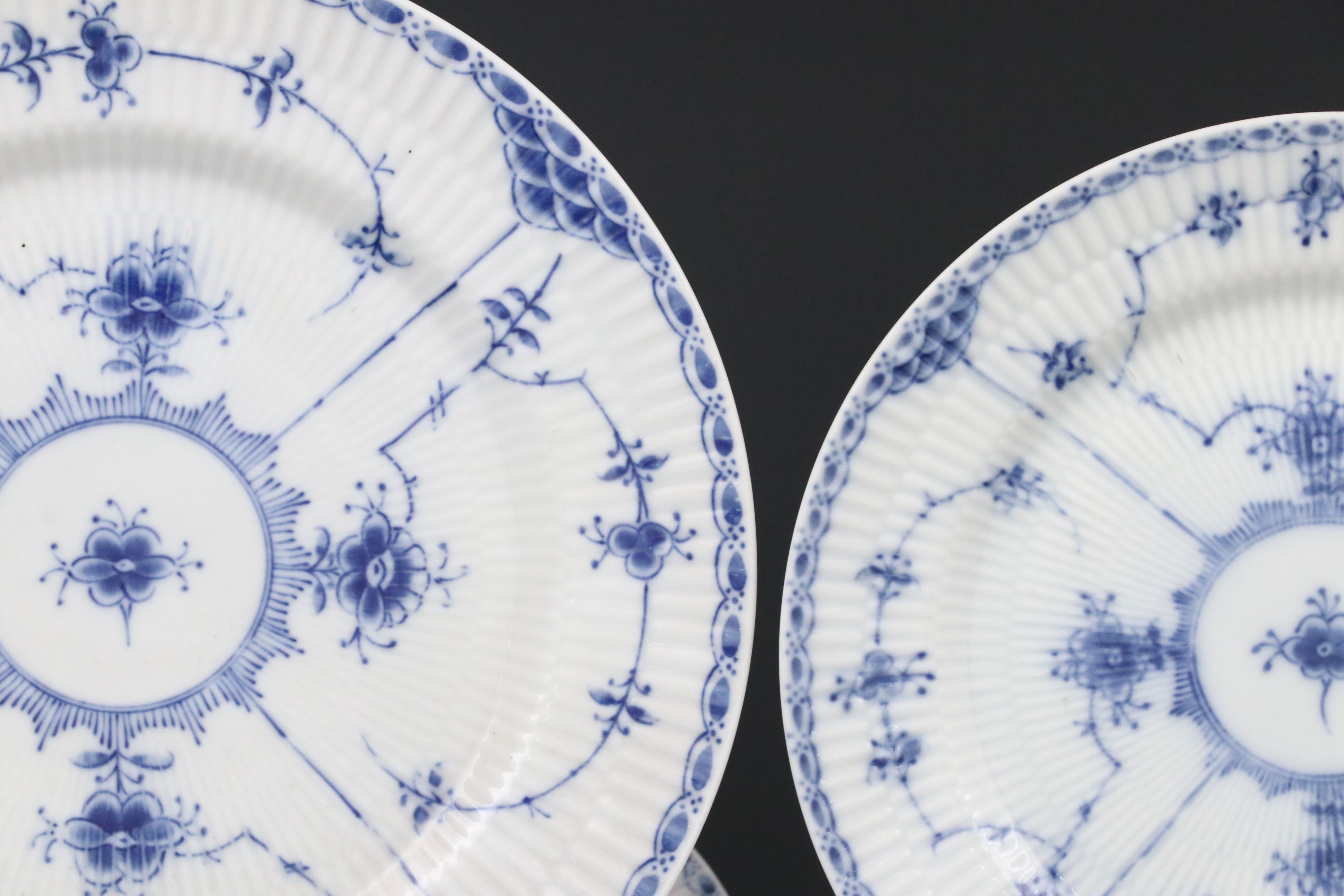 Lipper and Mann "Blue Fjord" Ceramic Dinnerware with Other Table Accessories