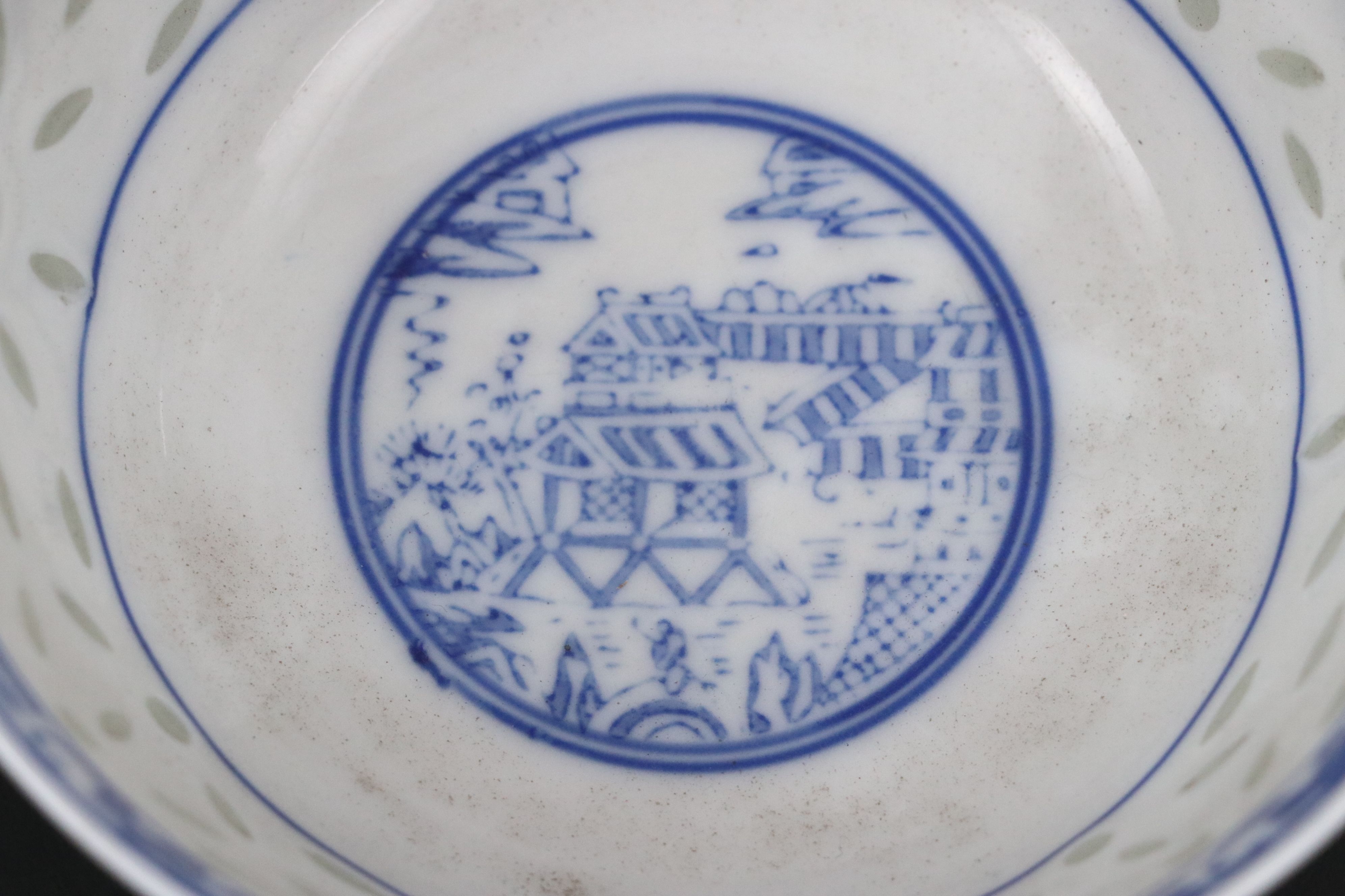 Lipper and Mann "Blue Fjord" Ceramic Dinnerware with Other Table Accessories