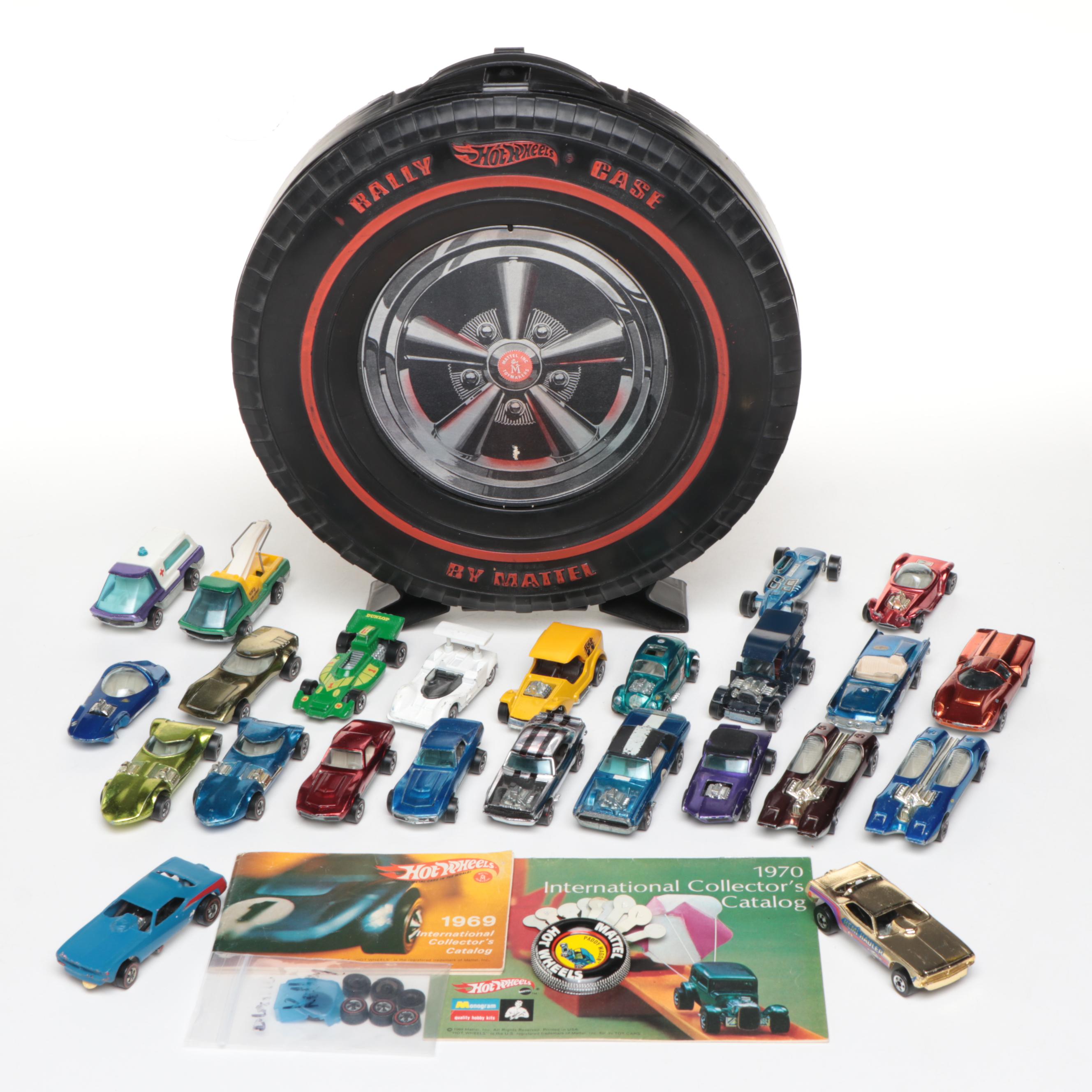 Hot Wheels "Custom Corvette," "Splittin' Image" and More Toy Cars with Case