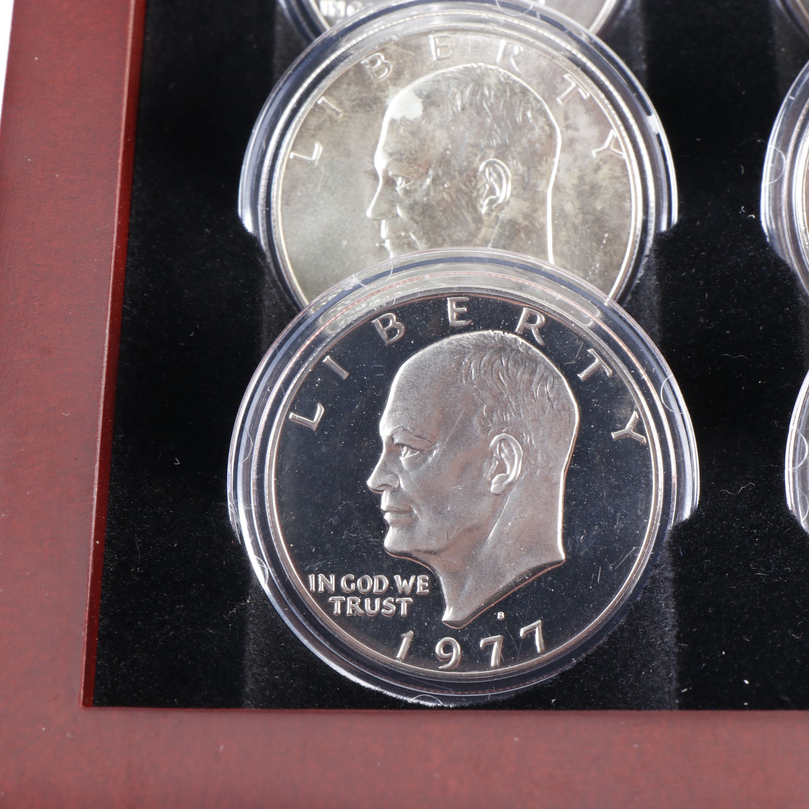 Complete Eisenhower Dollar Collection Including Proofs and Silver Issues