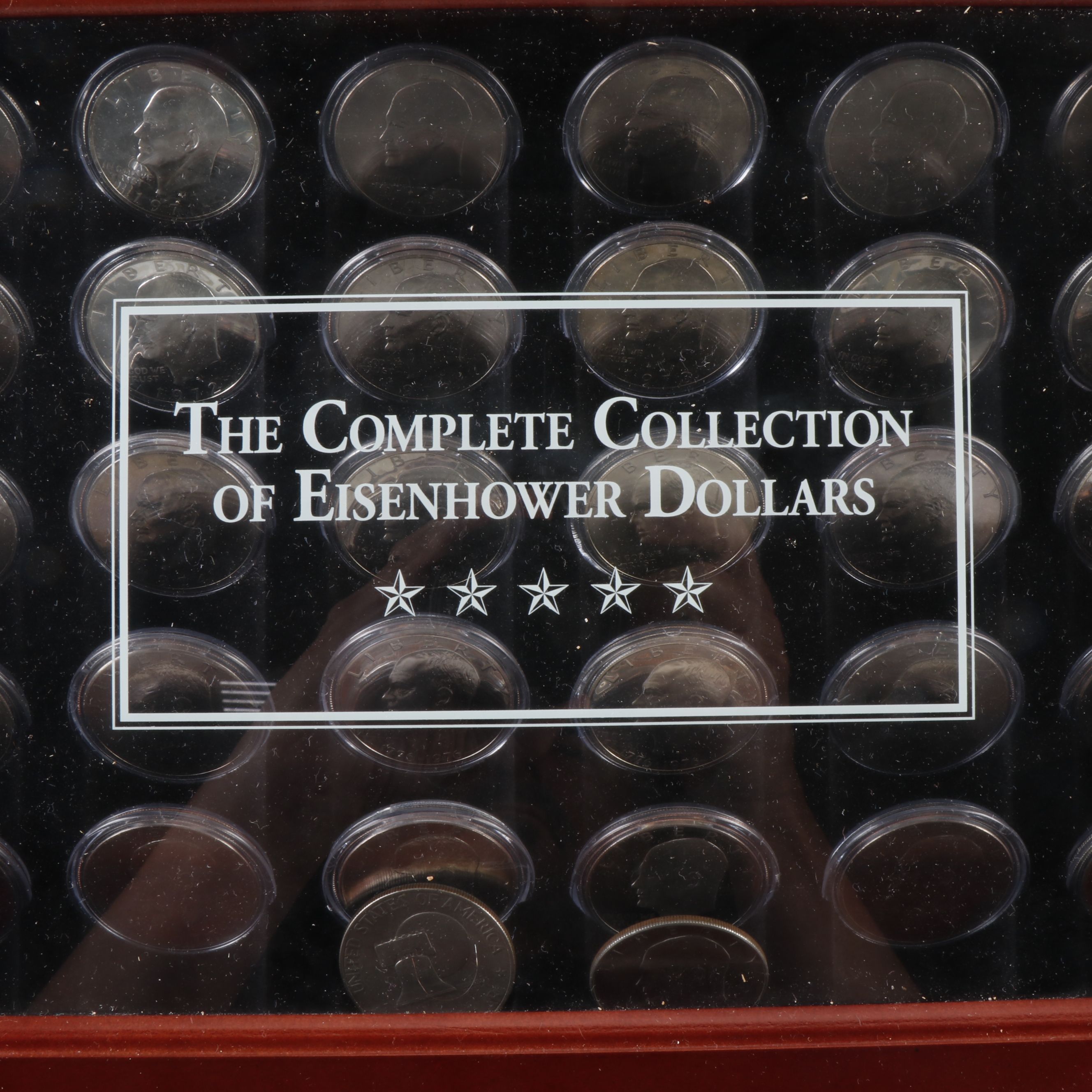 Complete Eisenhower Dollar Collection Including Proofs and Silver Issues
