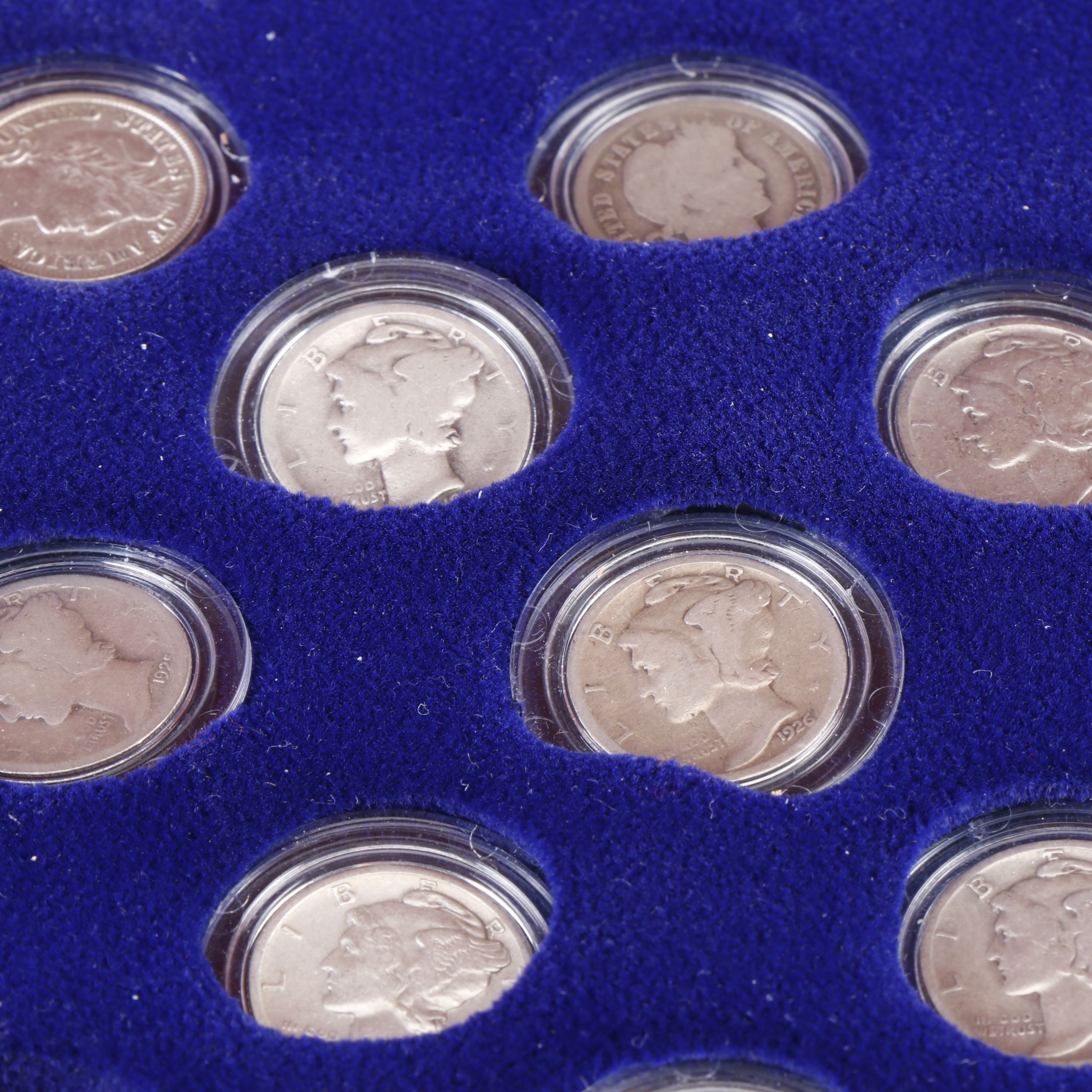50 Years of United States Silver Dimes