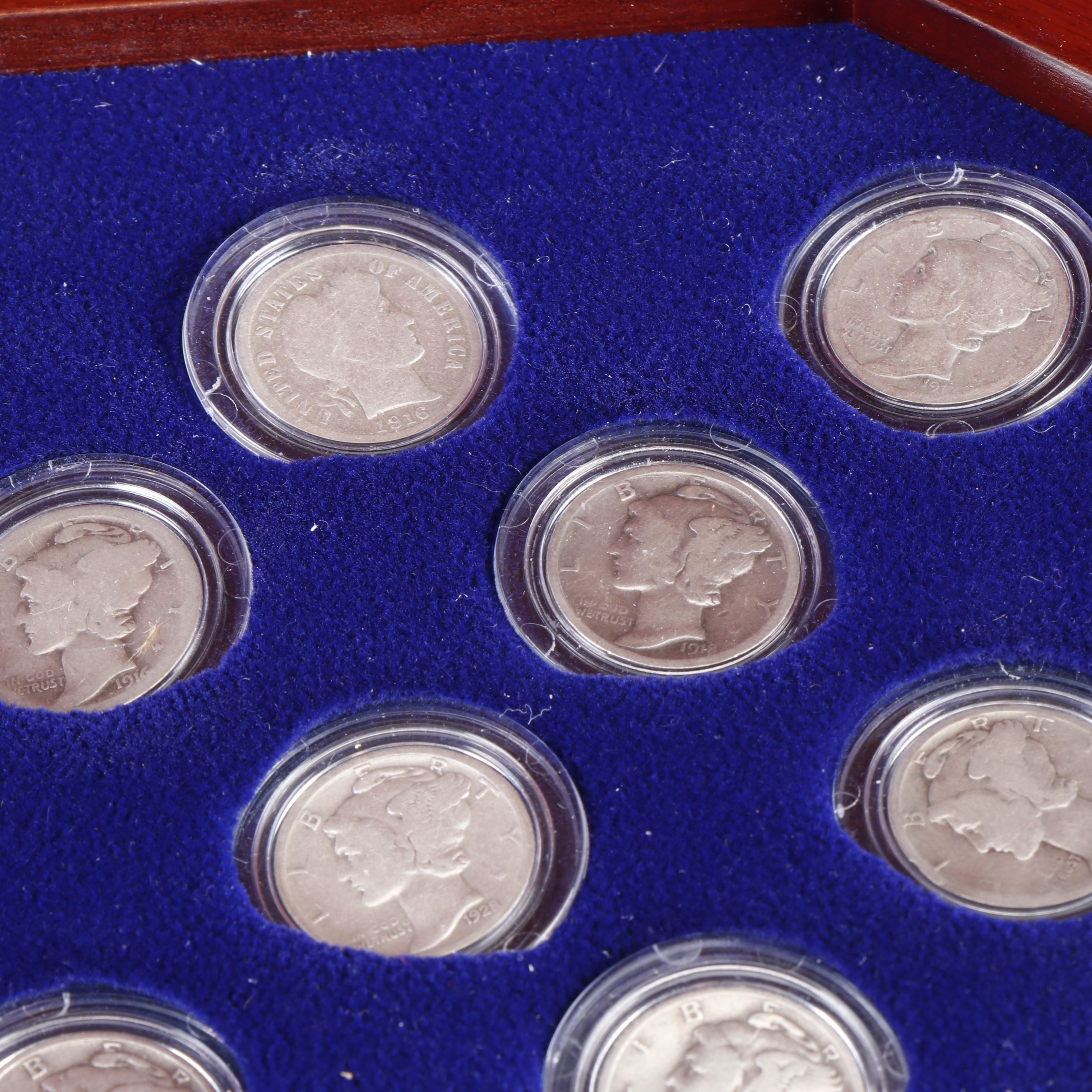 50 Years of United States Silver Dimes