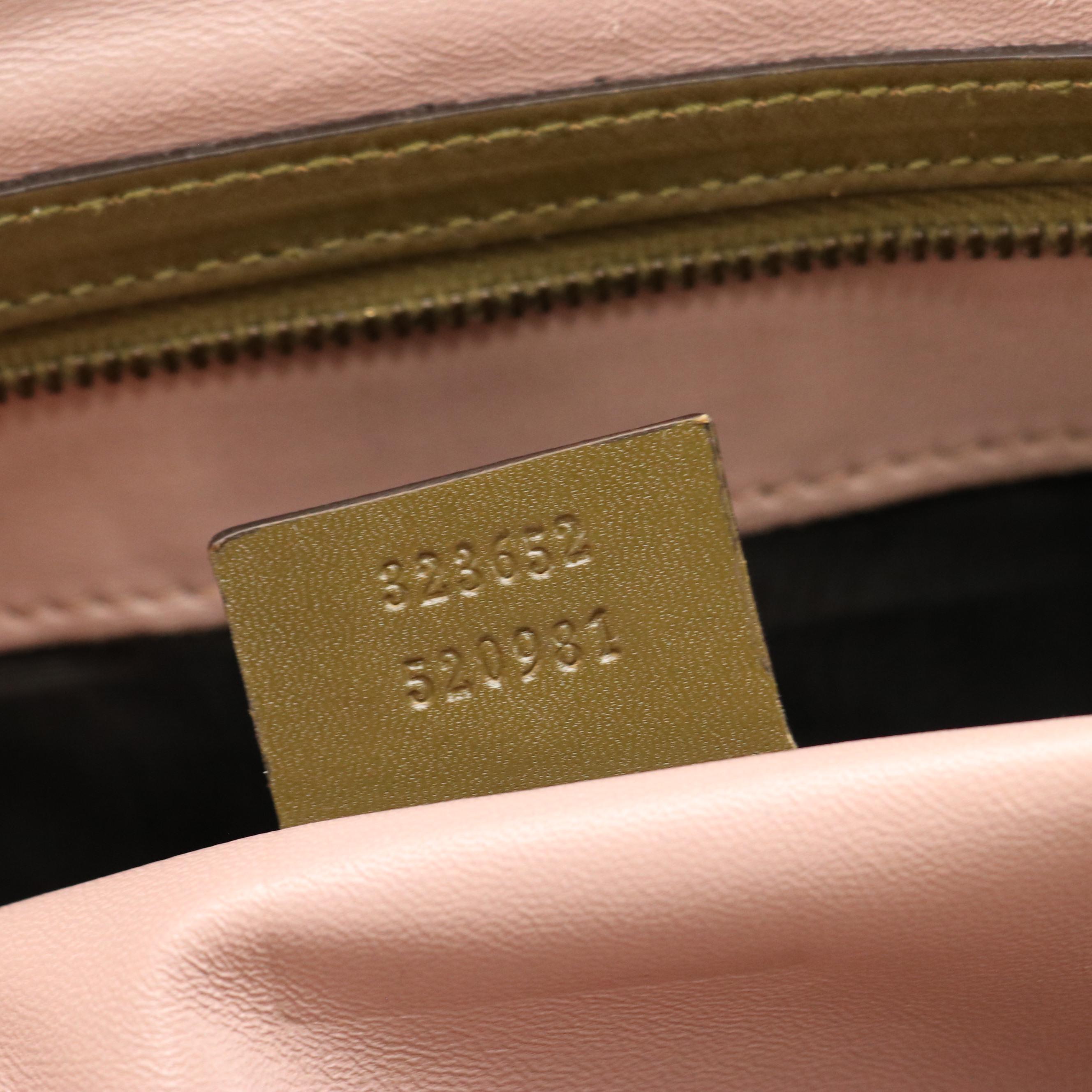 Gucci Belt Tote in Calfskin Leather