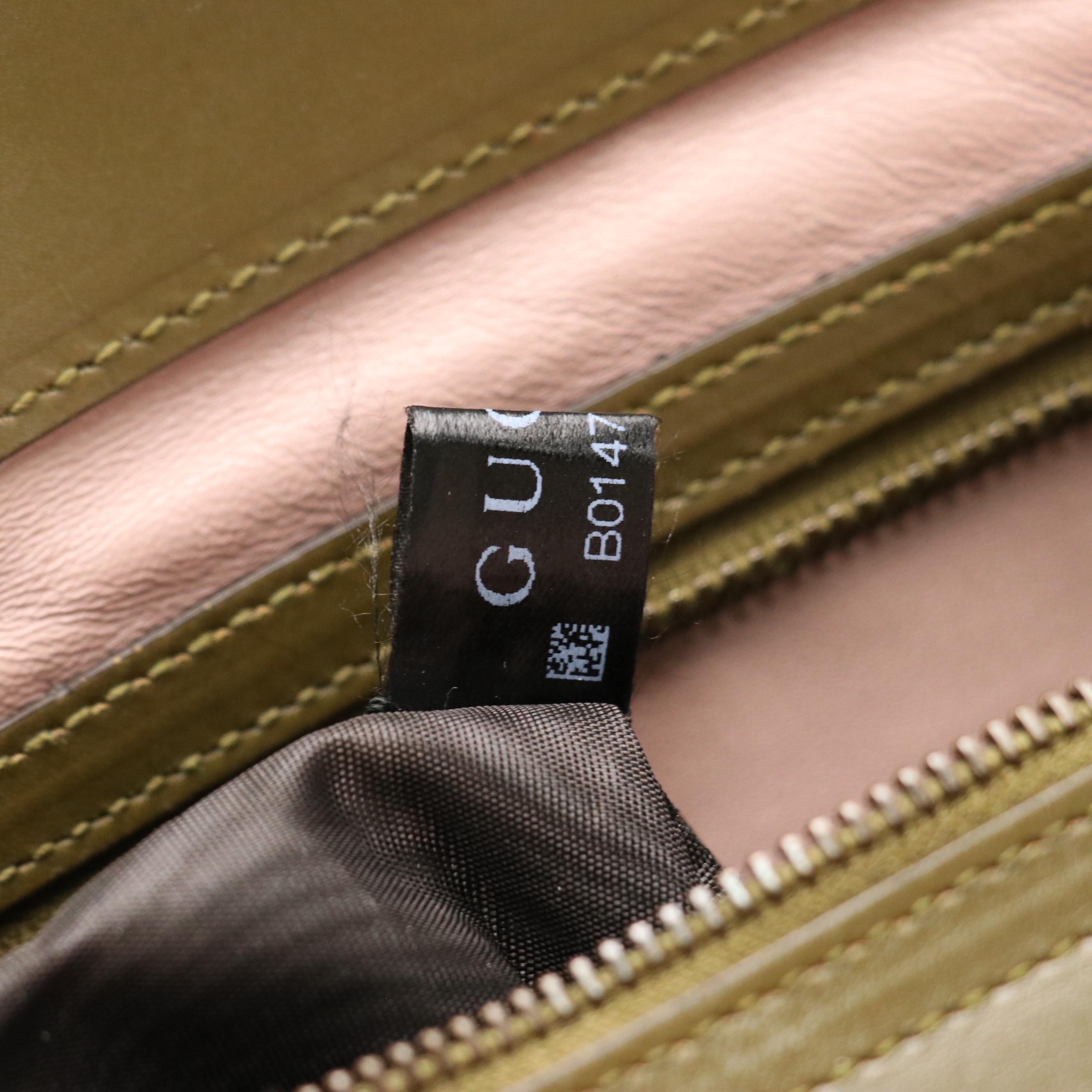 Gucci Belt Tote in Calfskin Leather