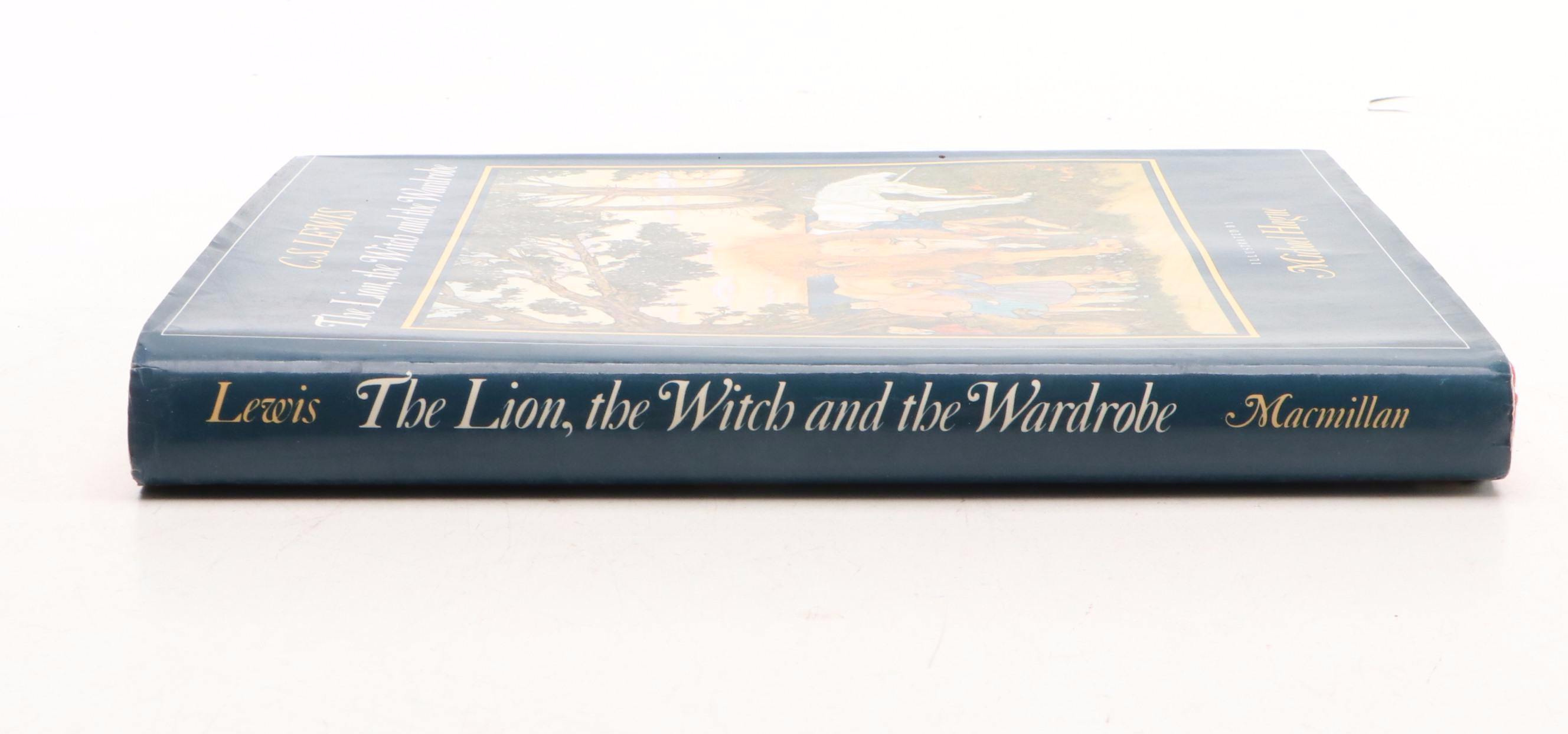 First Illustrated Deluxe Edition "The Lion, the Witch and the Wardrobe" by Lewis