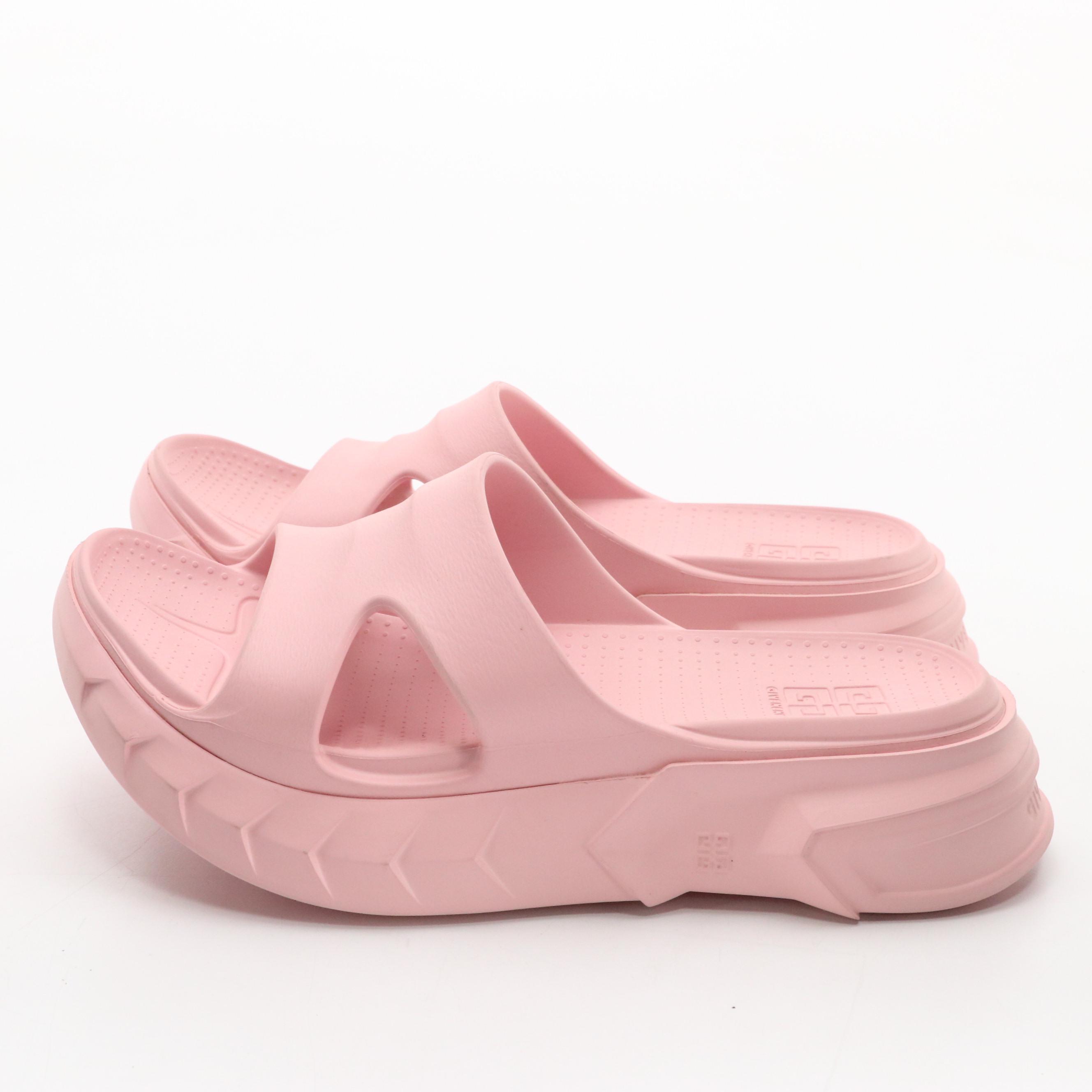 Givenchy Marshmallow Pink Platform Sandals