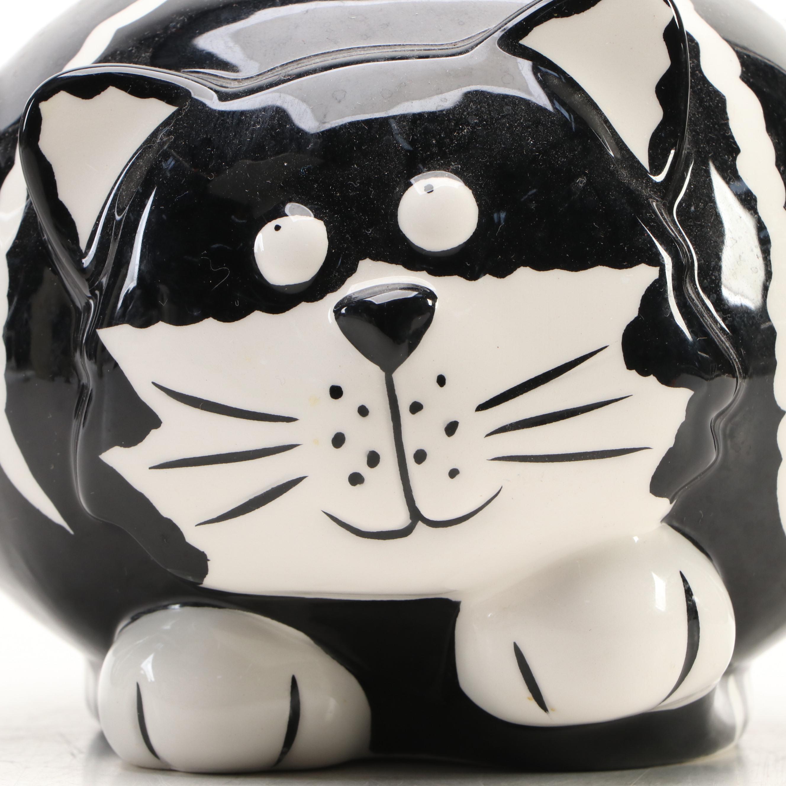 Burton and Burton "Chester the Cat" Ceramic Teapot
