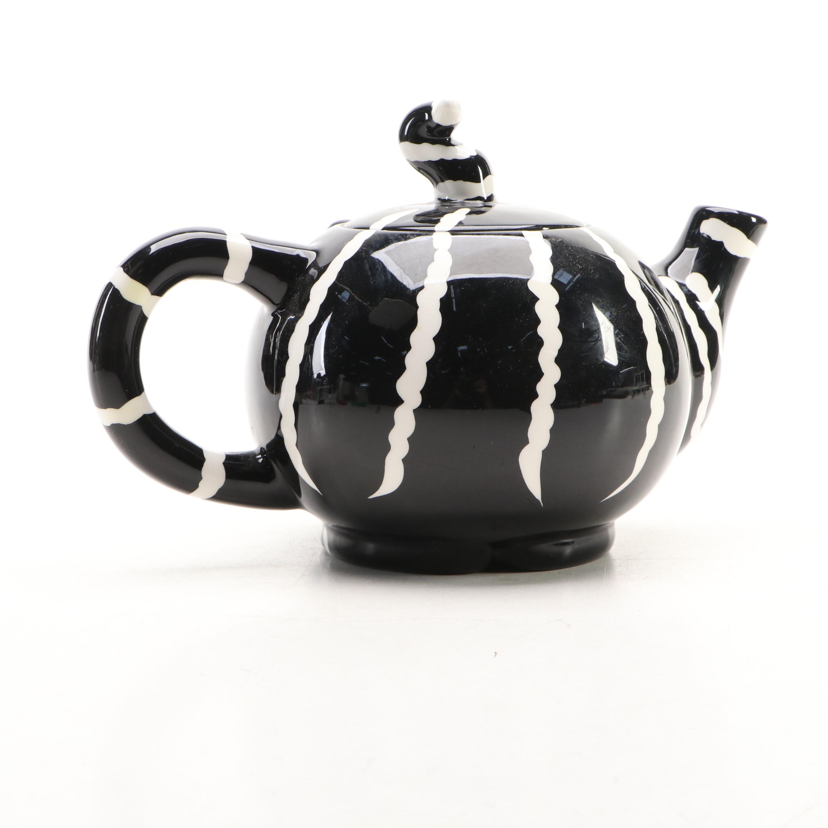 Burton and Burton "Chester the Cat" Ceramic Teapot