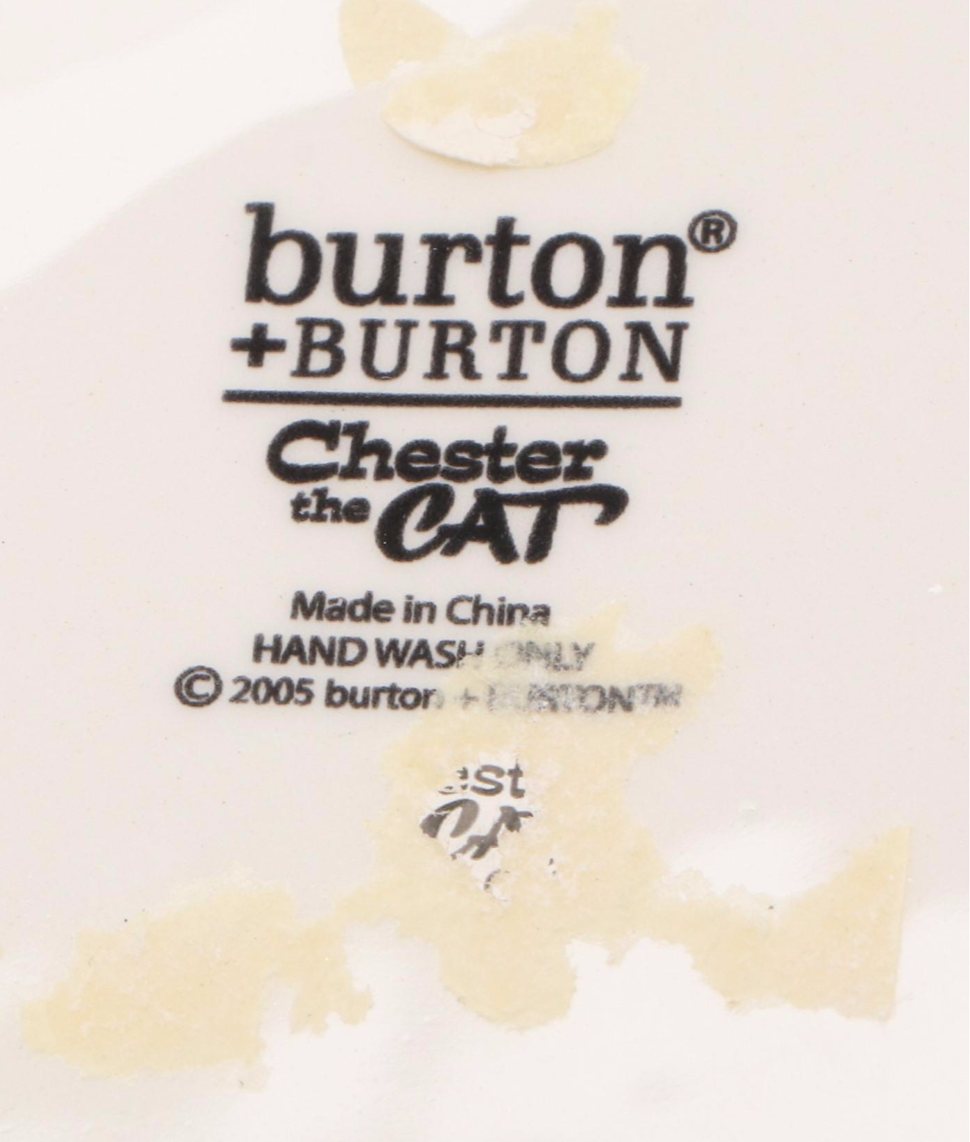 Burton and Burton "Chester the Cat" Ceramic Teapot