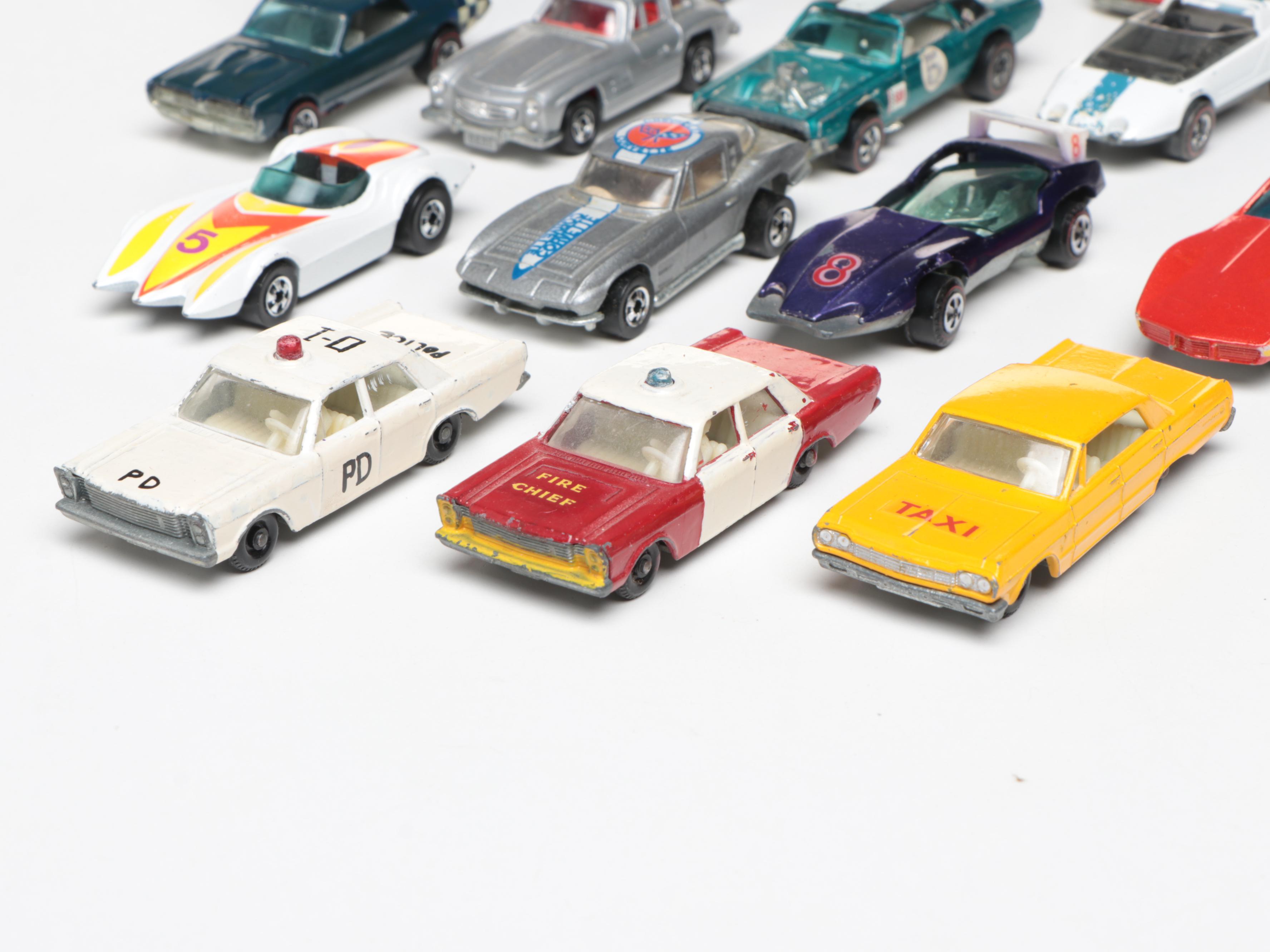 Hot Wheels "Corvette Stingray," Tomica "1956 Mercedes Benz 300SL" and More Cars