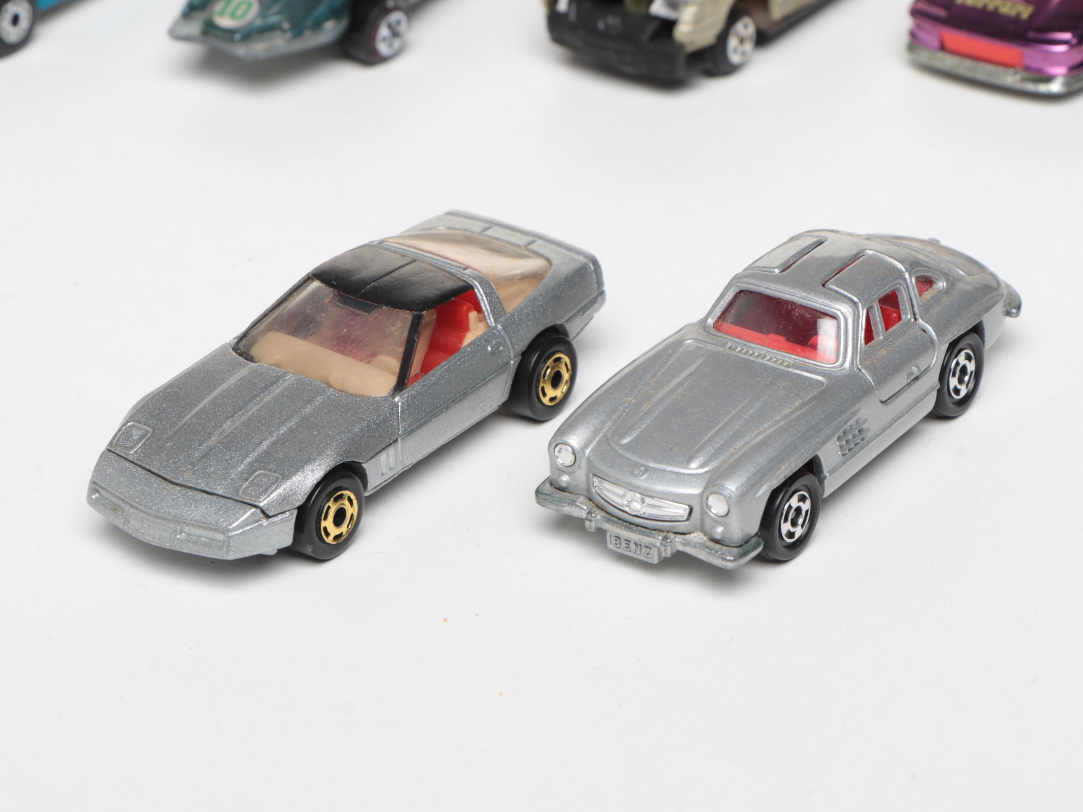 Hot Wheels "Corvette Stingray," Tomica "1956 Mercedes Benz 300SL" and More Cars