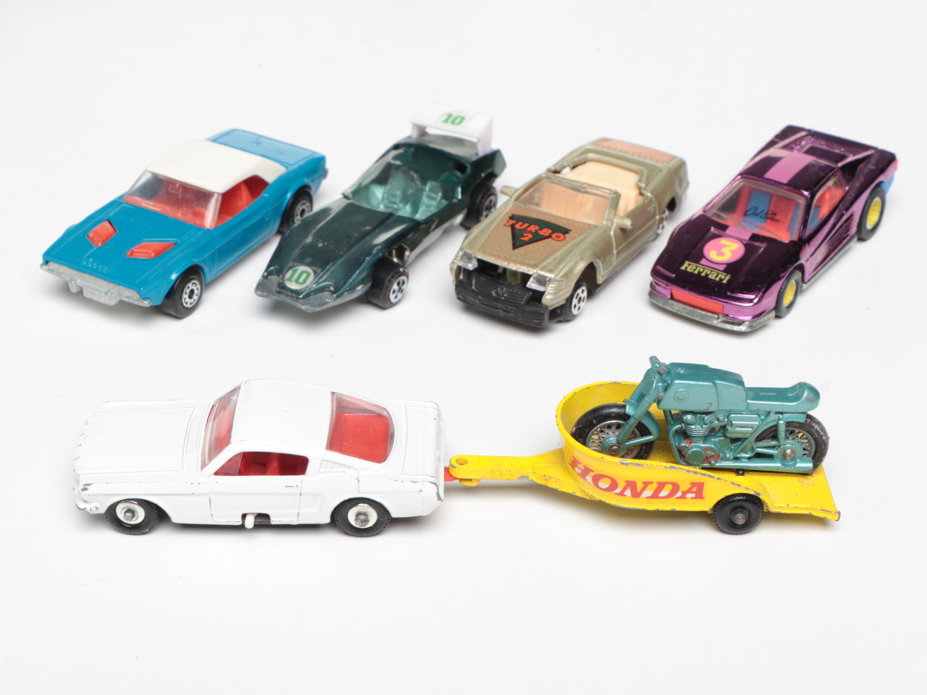 Hot Wheels "Corvette Stingray," Tomica "1956 Mercedes Benz 300SL" and More Cars