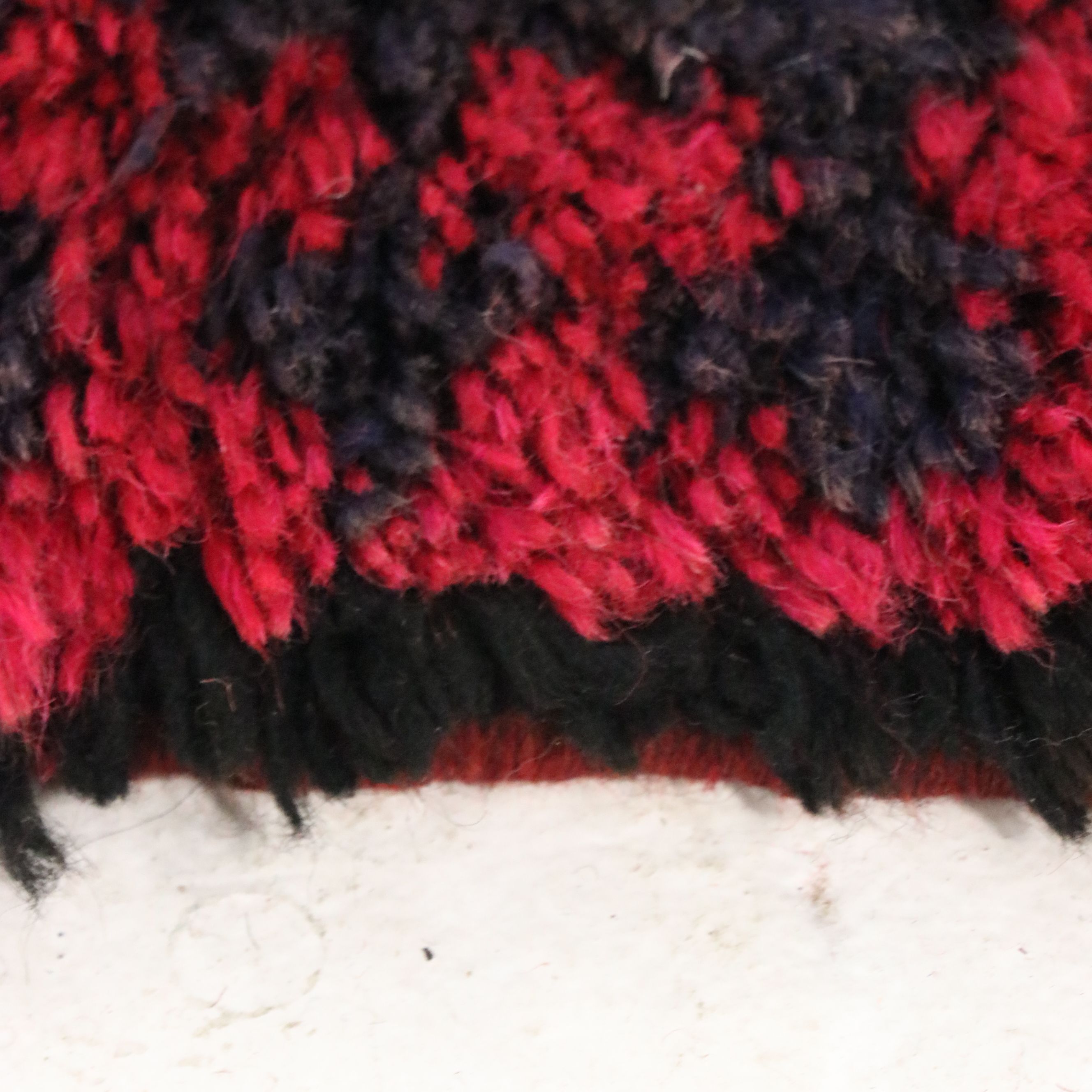 2'11 x 8'11 Hand-Knotted Moroccan Berber Carpet Runner