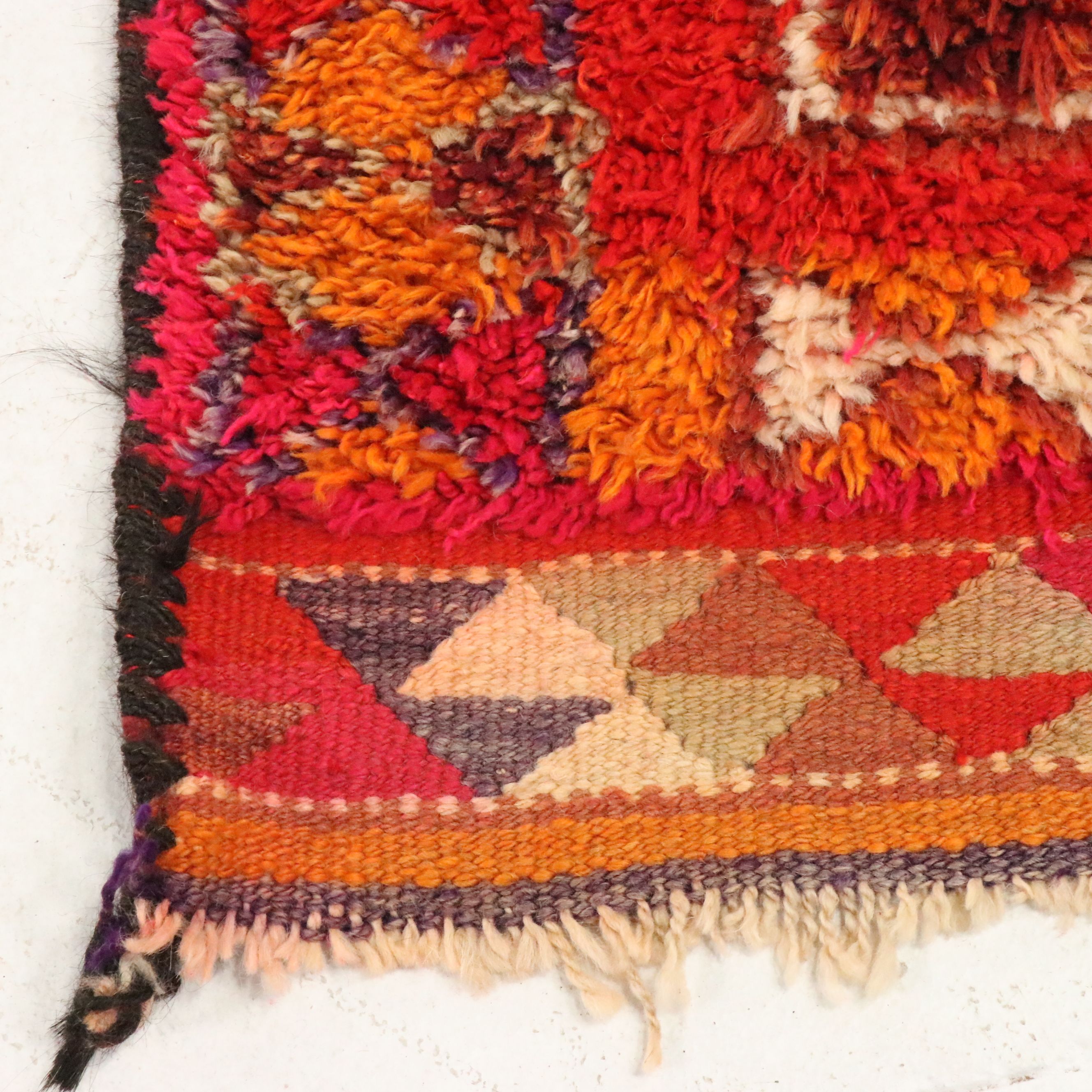 3'1 x 9'10 Hand-Knotted Moroccan Berber Long Rug