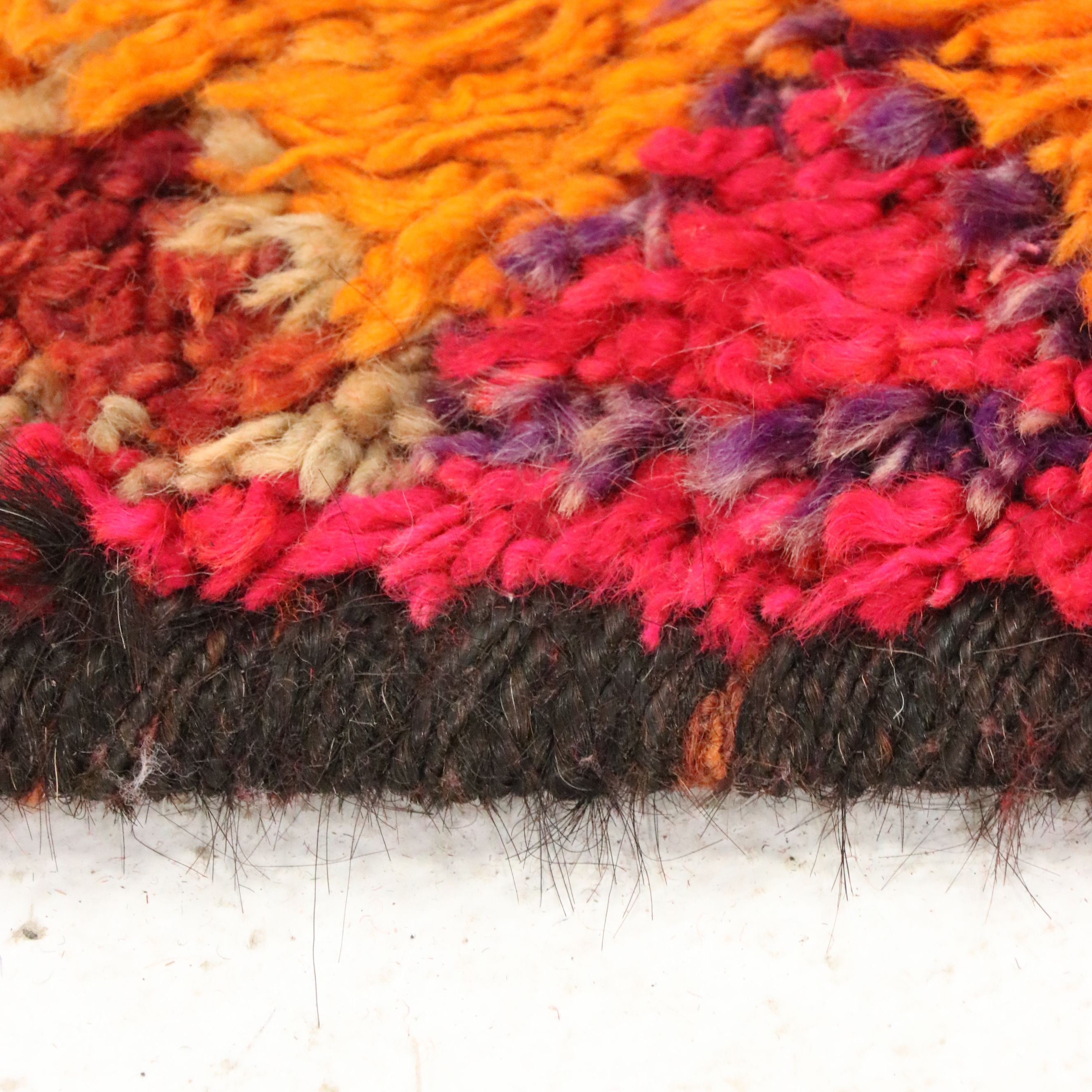 3'1 x 9'10 Hand-Knotted Moroccan Berber Long Rug