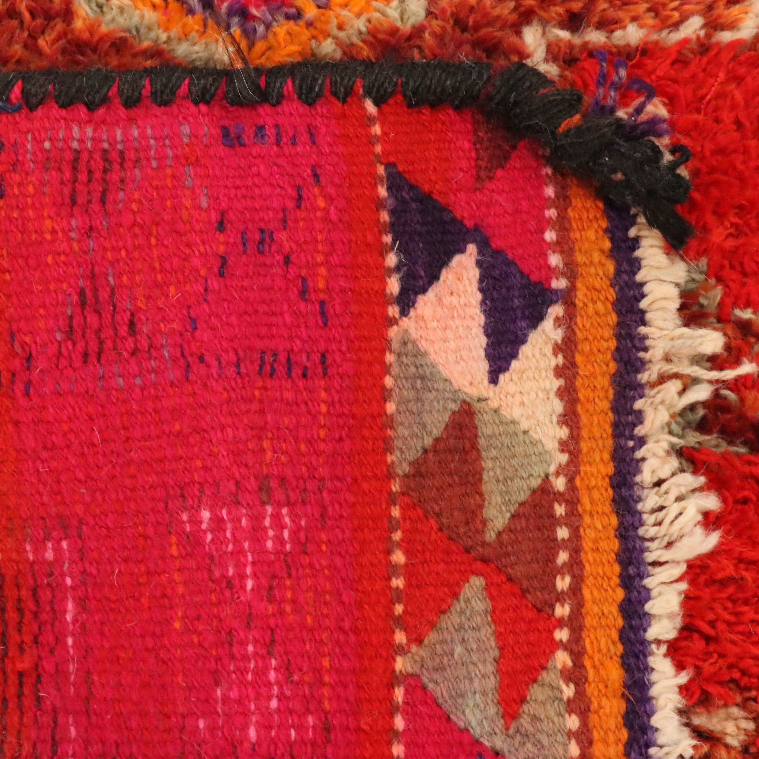 3'1 x 9'10 Hand-Knotted Moroccan Berber Long Rug