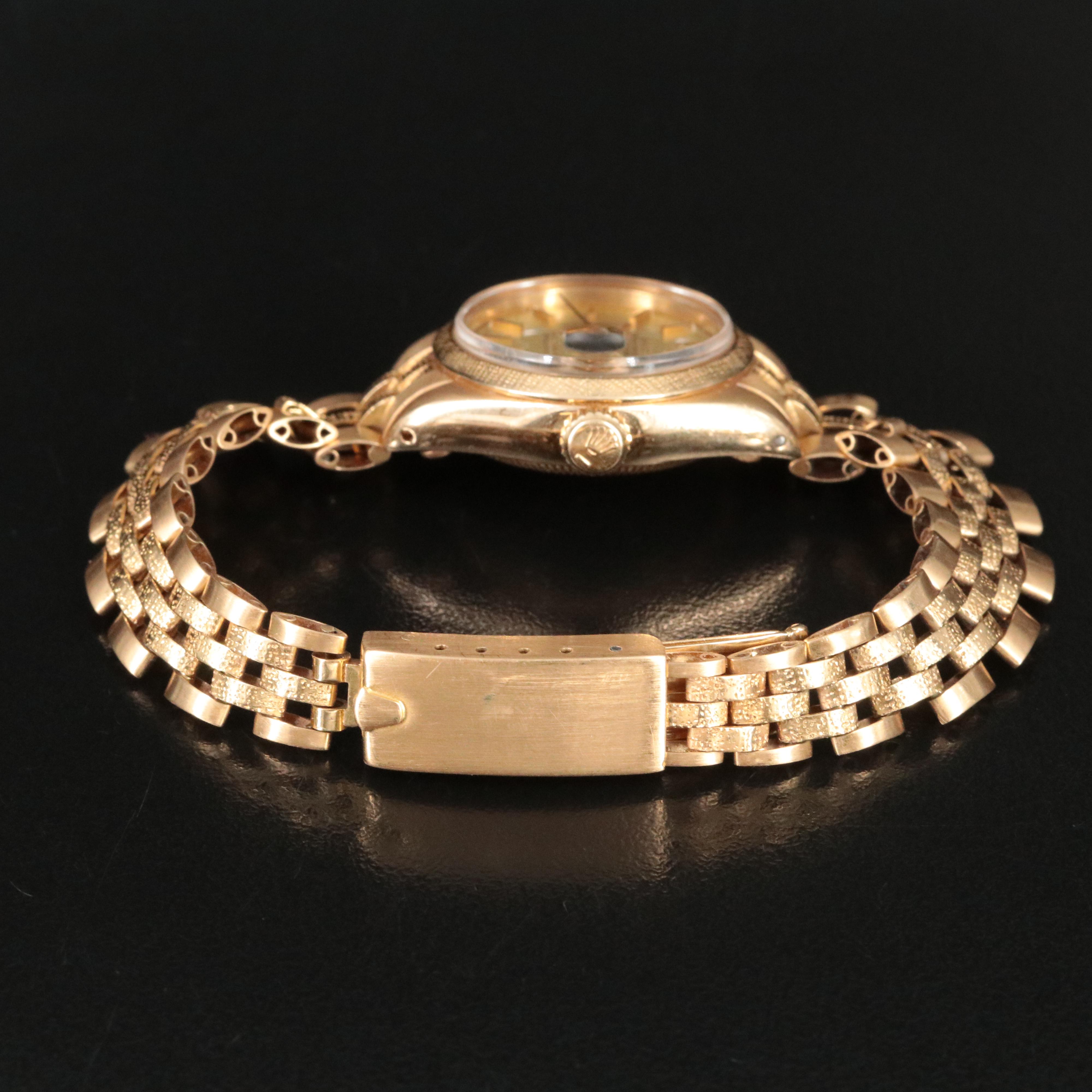 1979 Rolex 18Kt Datejust Model 6901 Automatic Watch