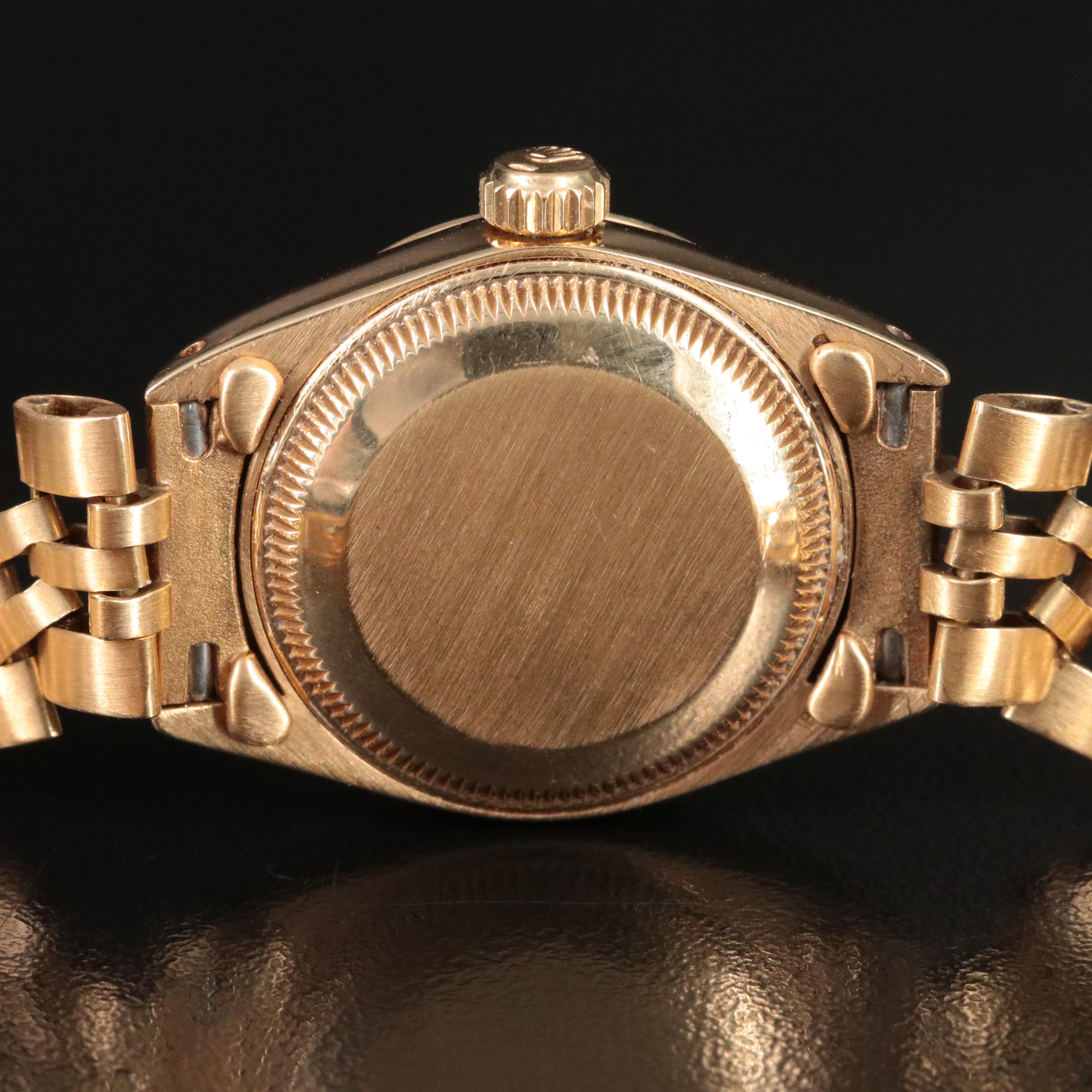 1979 Rolex 18Kt Datejust Model 6901 Automatic Watch