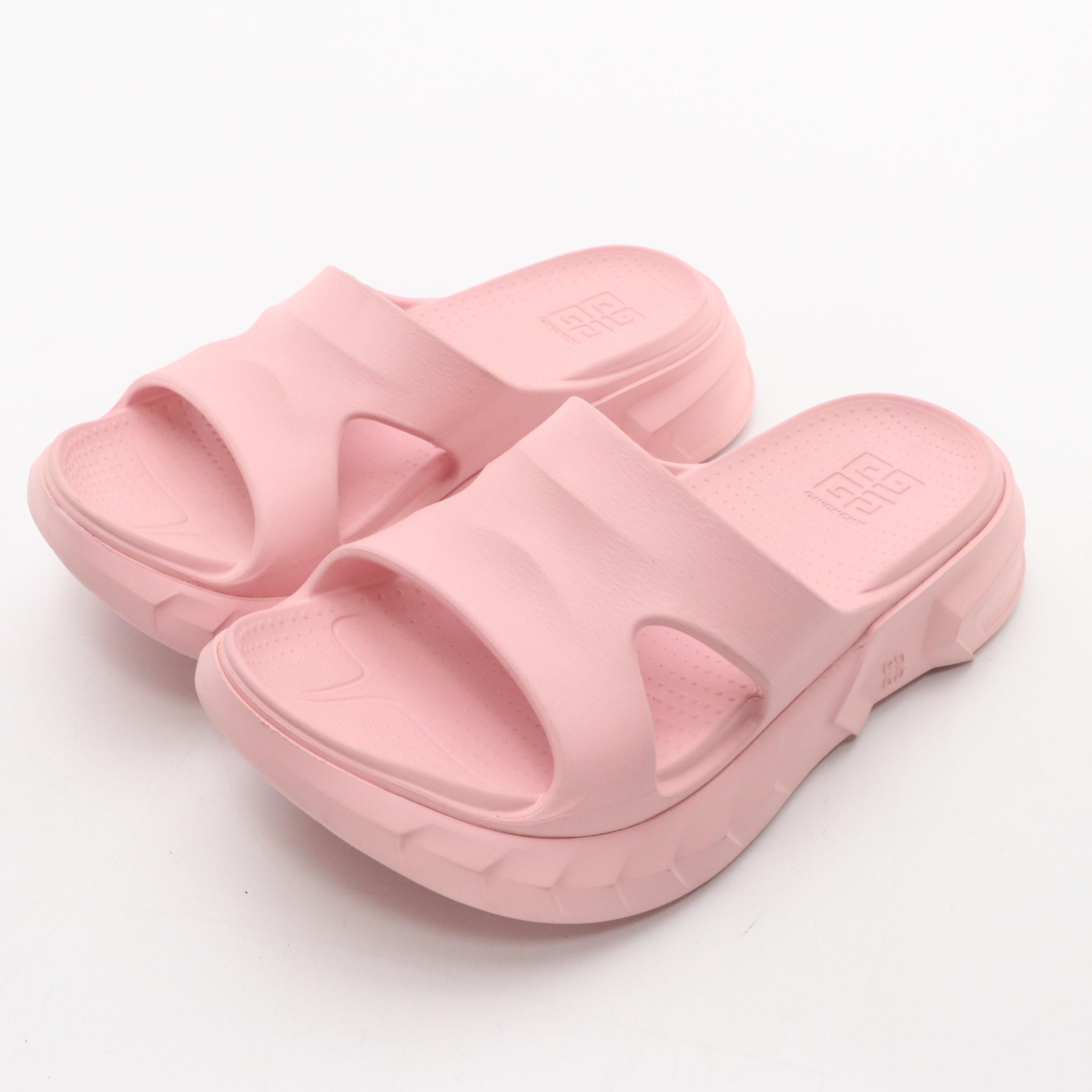 Givenchy Marshmallow Pink Platform Sandals