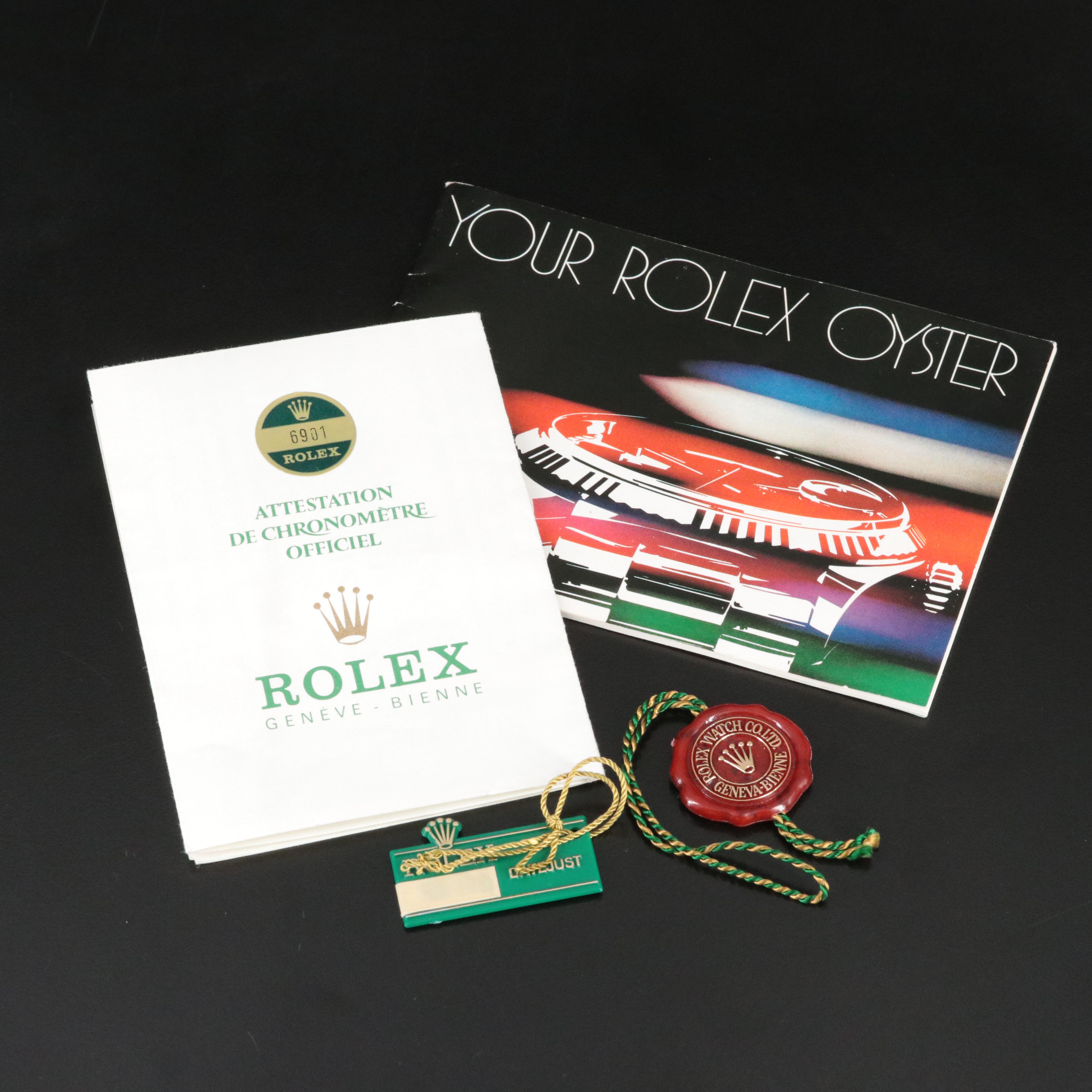 1979 Rolex 18Kt Datejust Model 6901 Automatic Watch