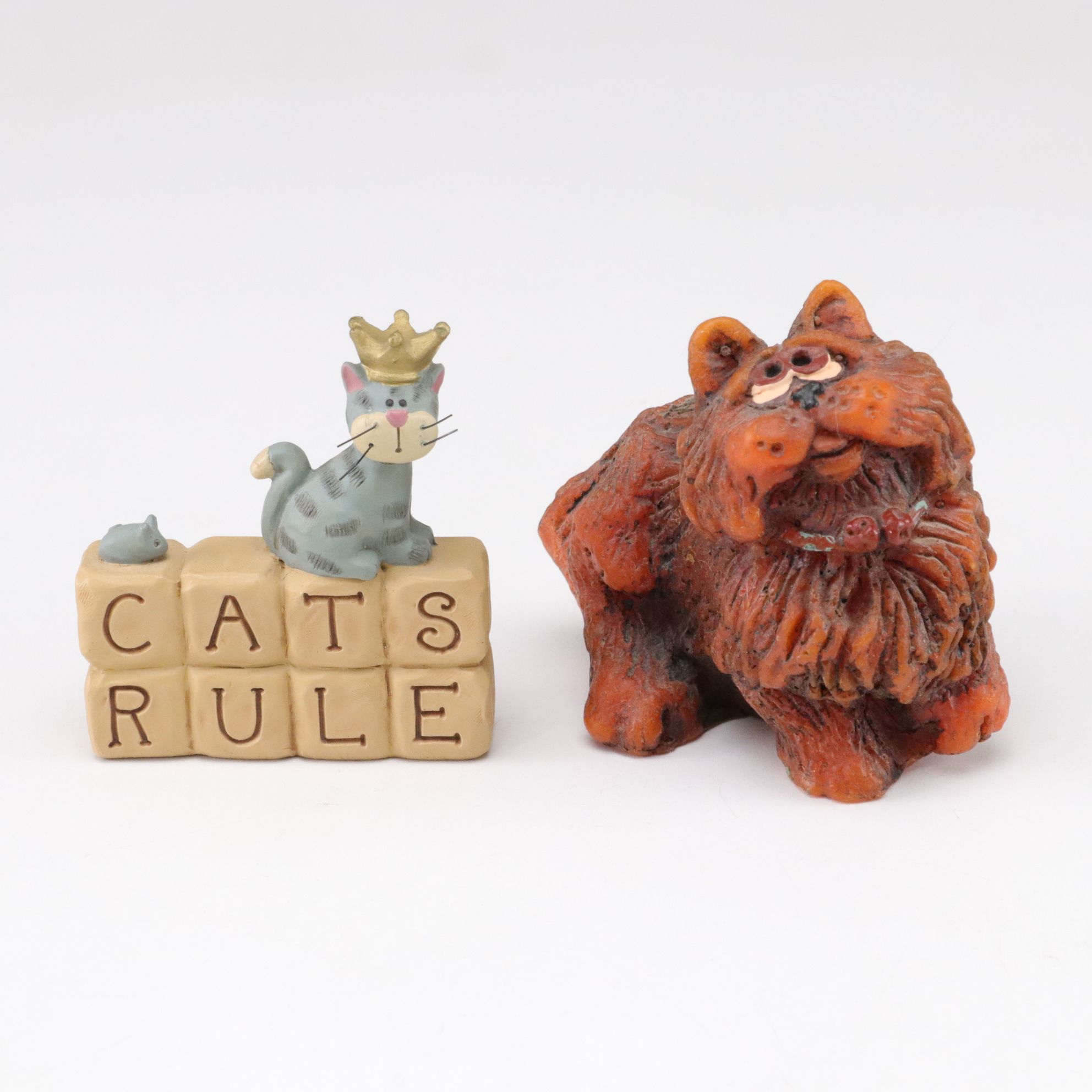 Jim Shore "Elijah" and Other Feline Figurines