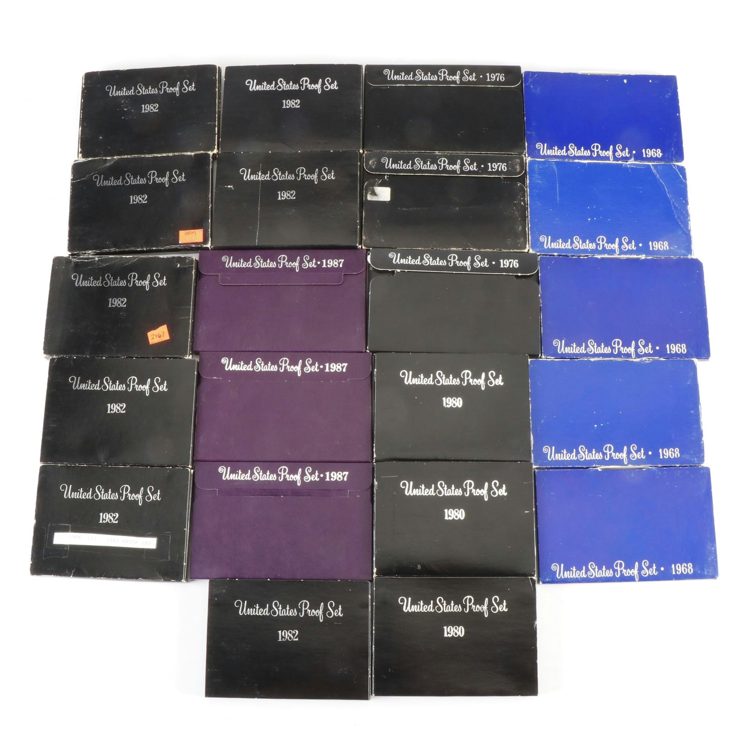 Twenty-Two United States Modern Proof Sets