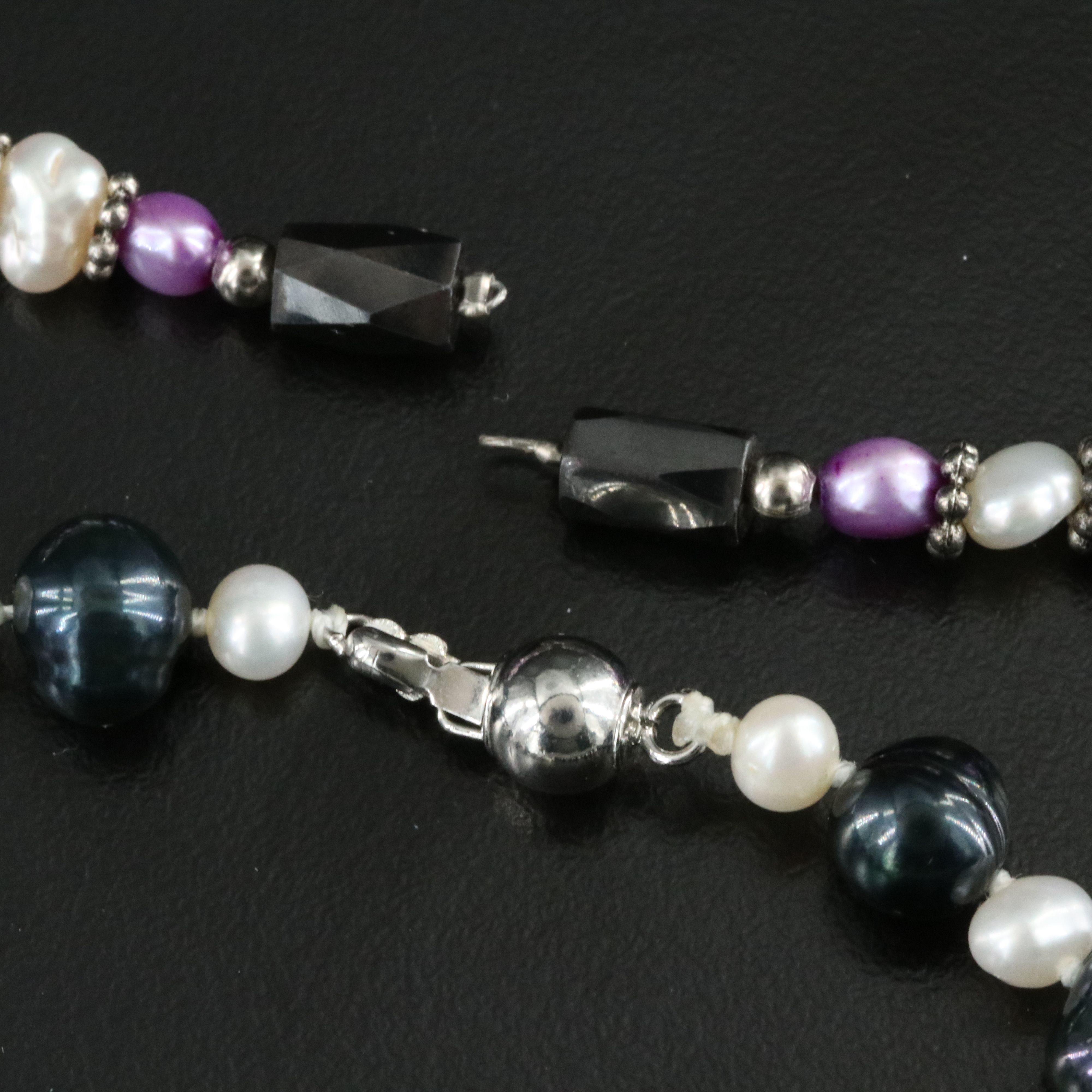 Pearl and Mother-of-Pearl Necklaces