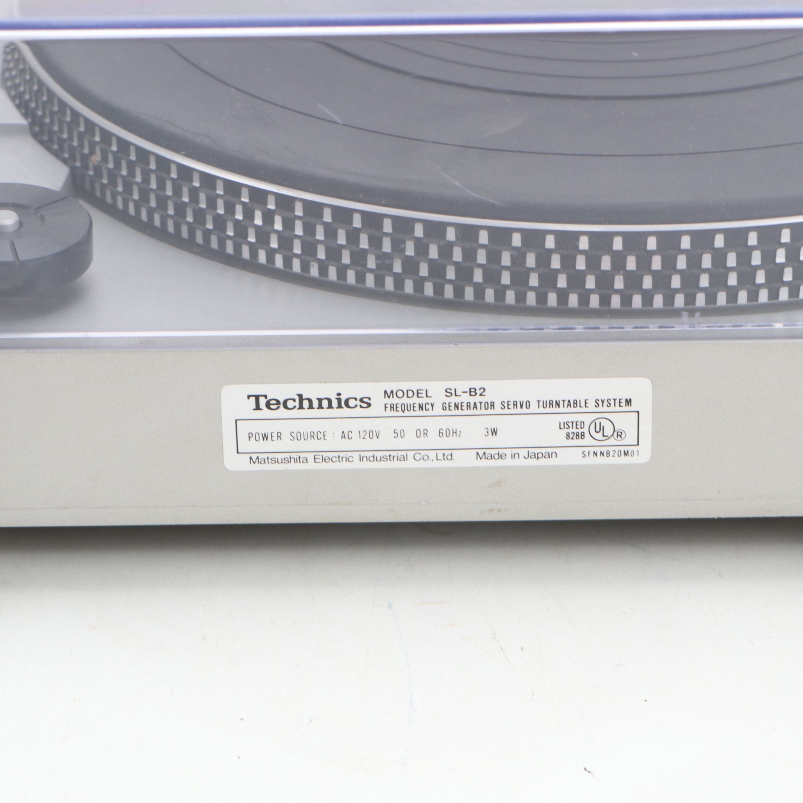 Technics SL-B2 Belt Drive Turntable with Grado Cartridge