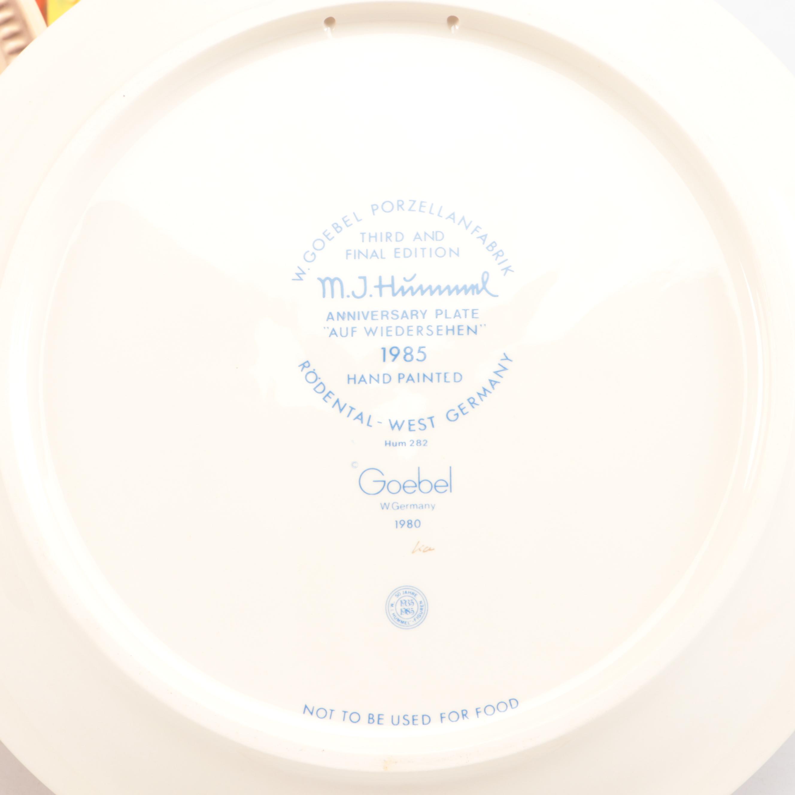 Goebel "Spring Dance," "Stormy Weather," and More Porcelain Figurines and Plates