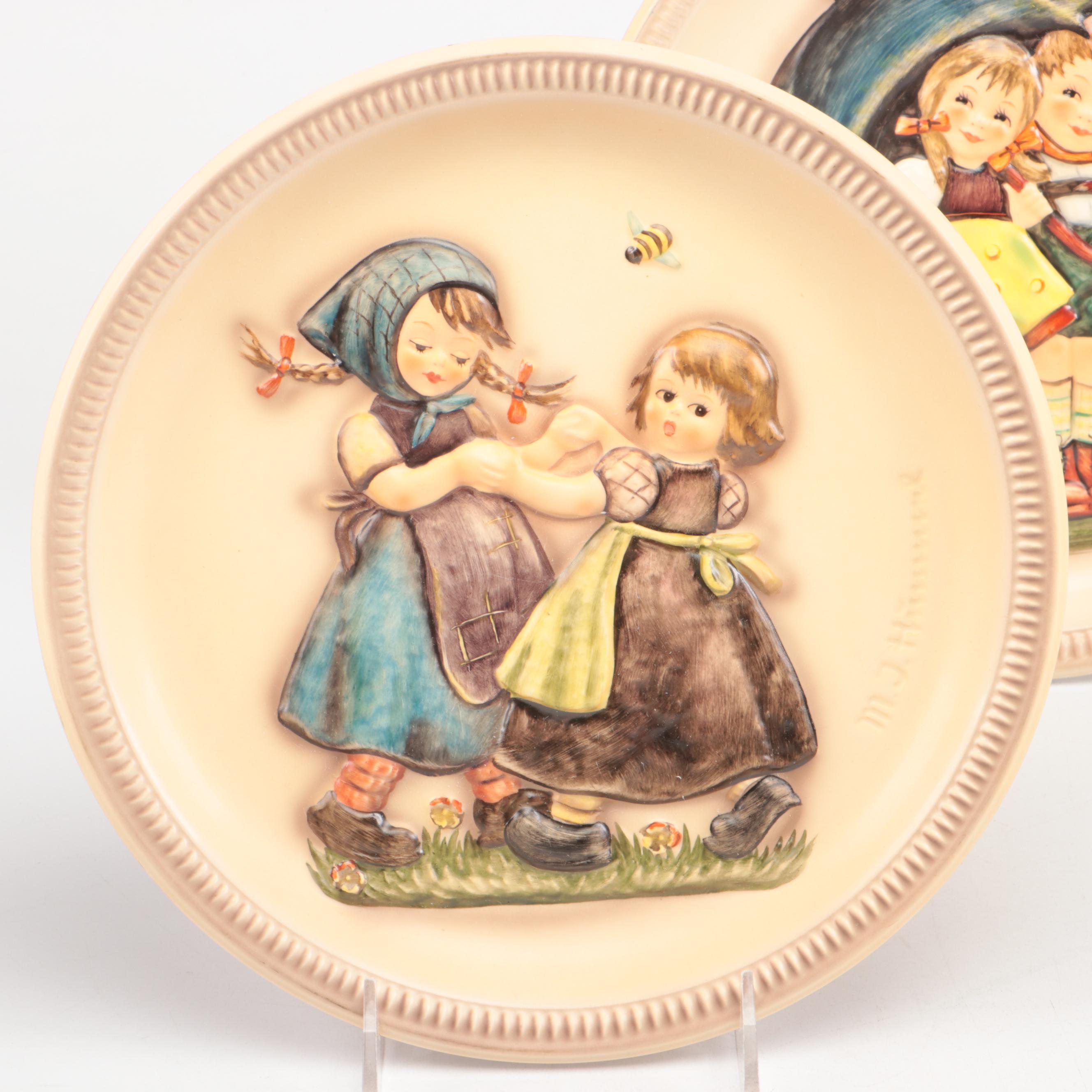 Goebel "Spring Dance," "Stormy Weather," and More Porcelain Figurines and Plates