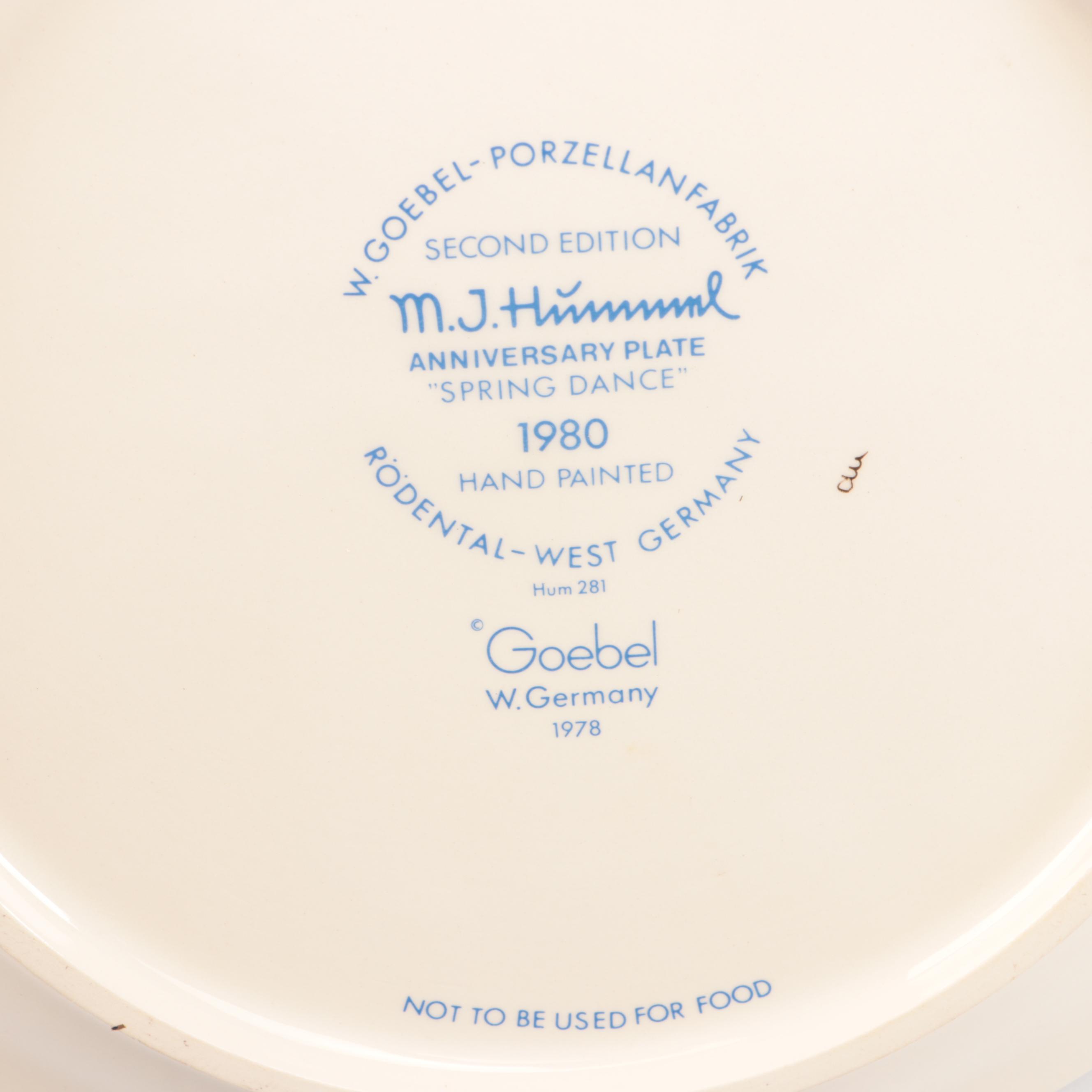 Goebel "Spring Dance," "Stormy Weather," and More Porcelain Figurines and Plates