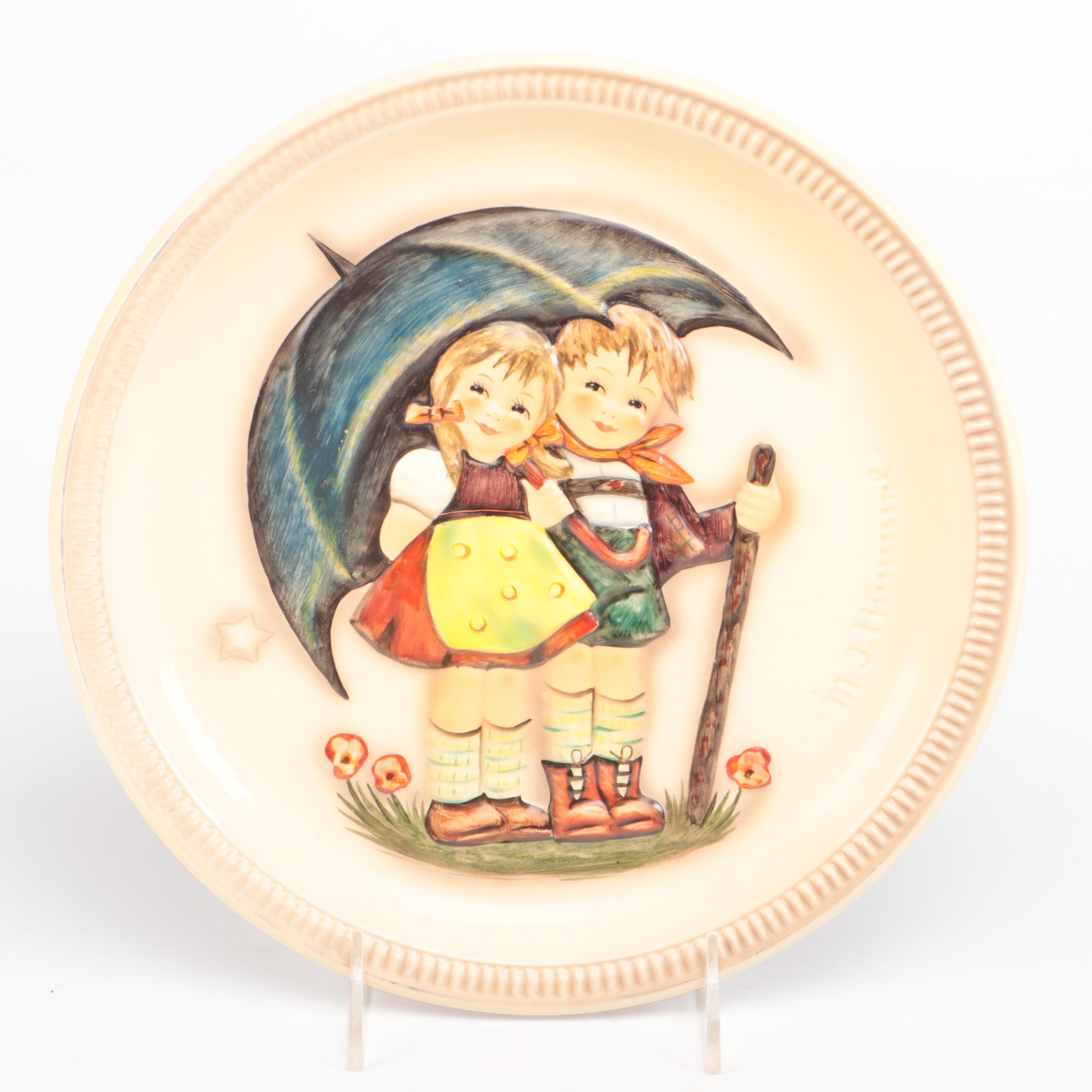 Goebel "Spring Dance," "Stormy Weather," and More Porcelain Figurines and Plates