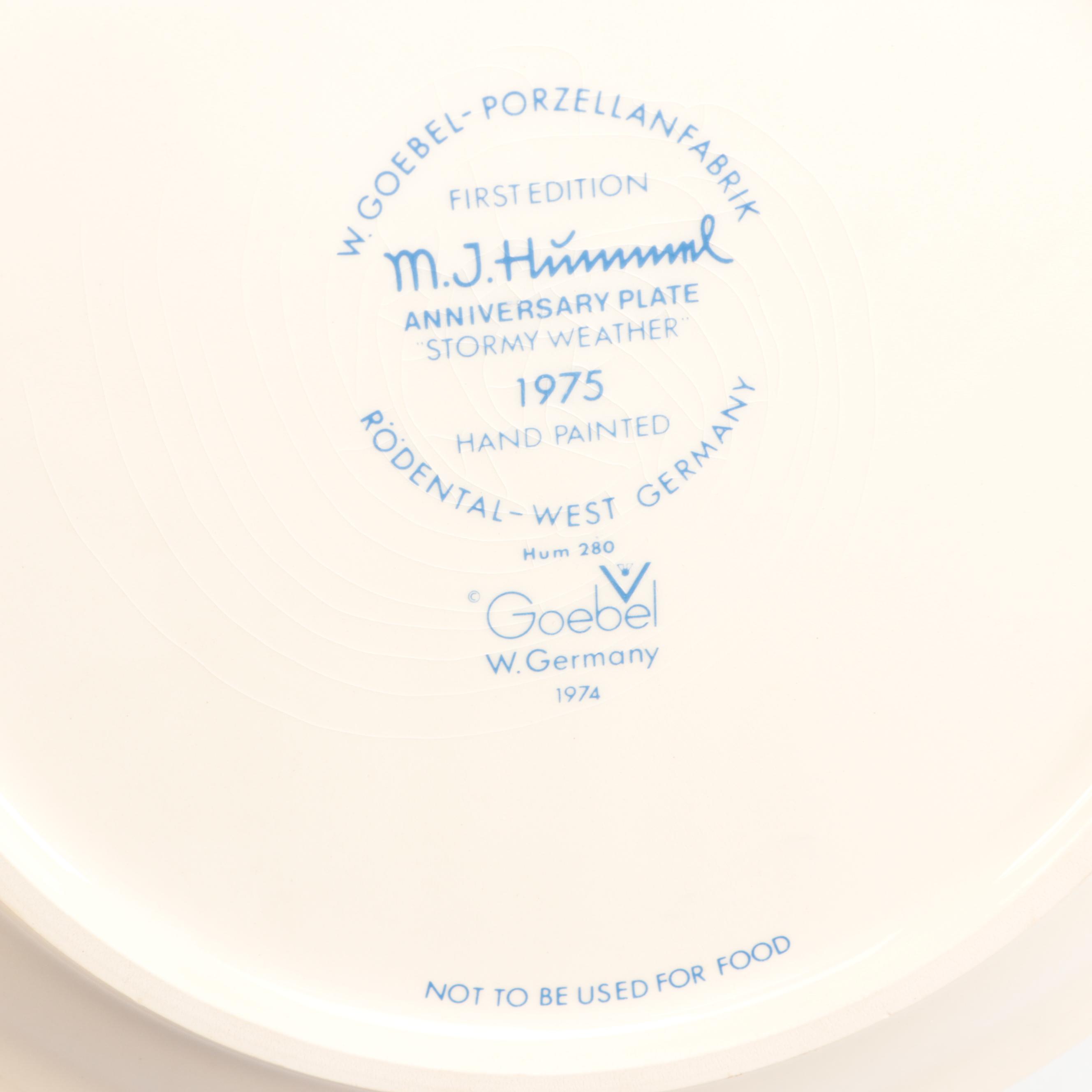 Goebel "Spring Dance," "Stormy Weather," and More Porcelain Figurines and Plates