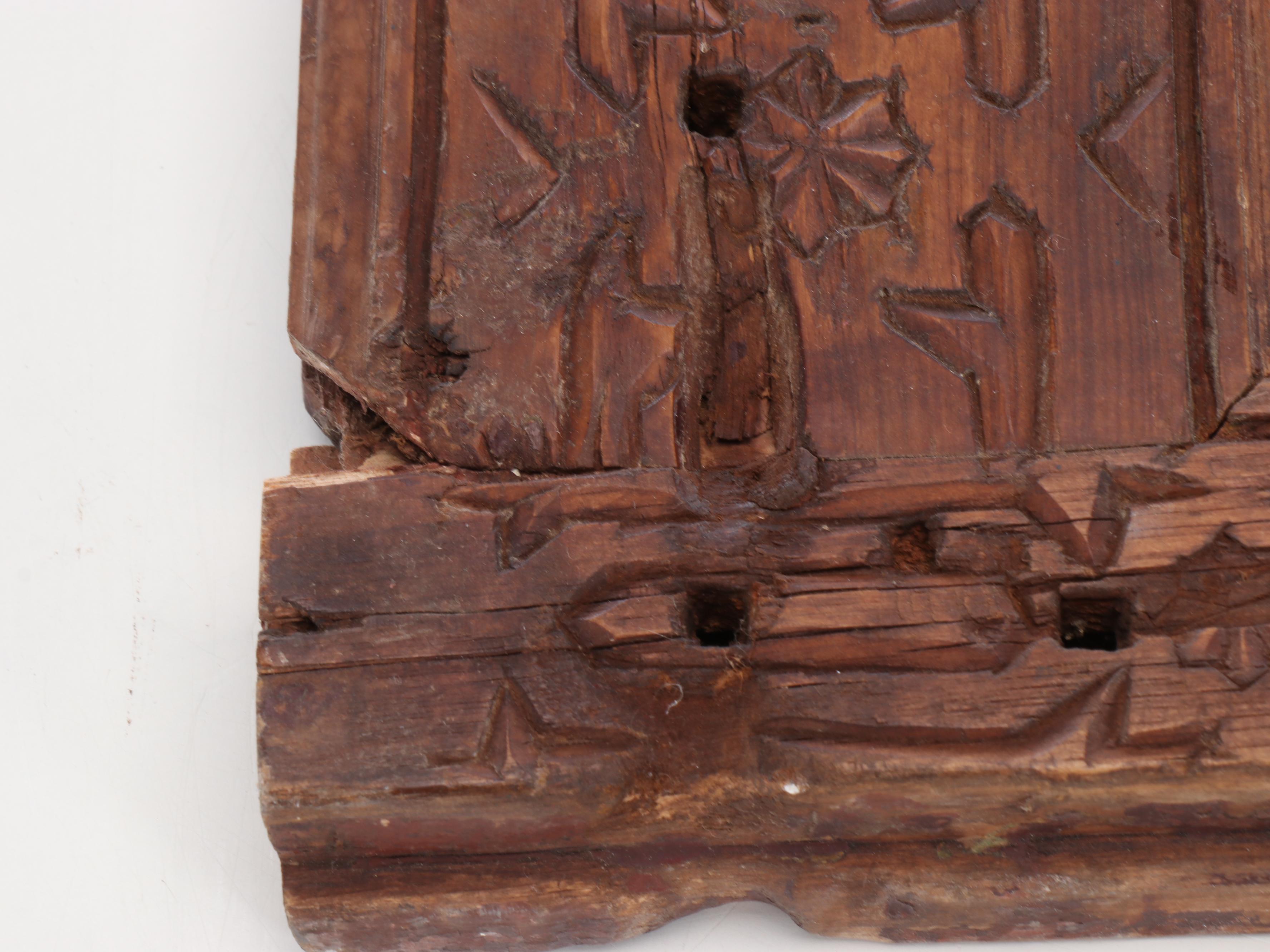 Indian Style Wood Cabinet Door