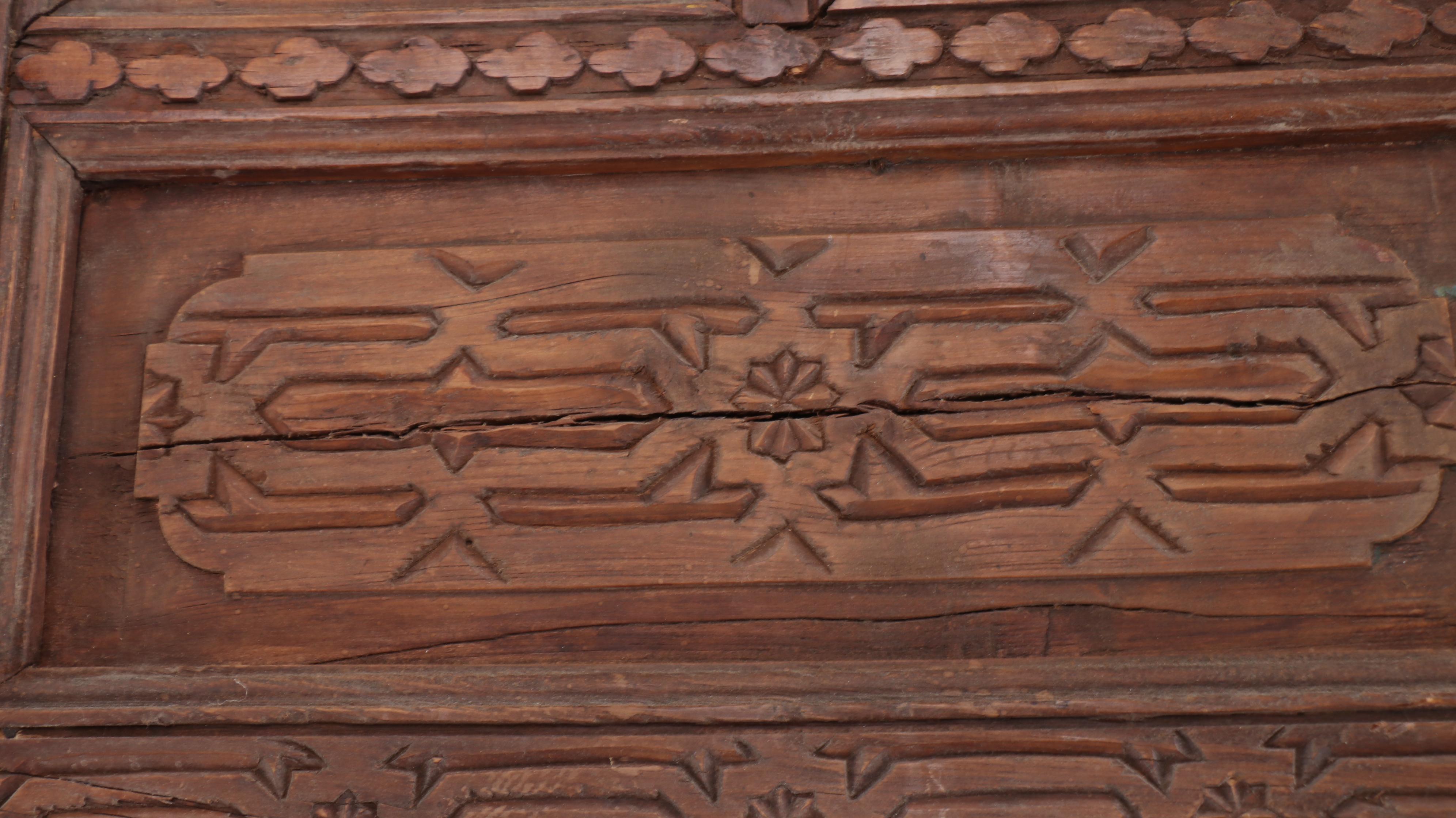 Indian Style Wood Cabinet Door
