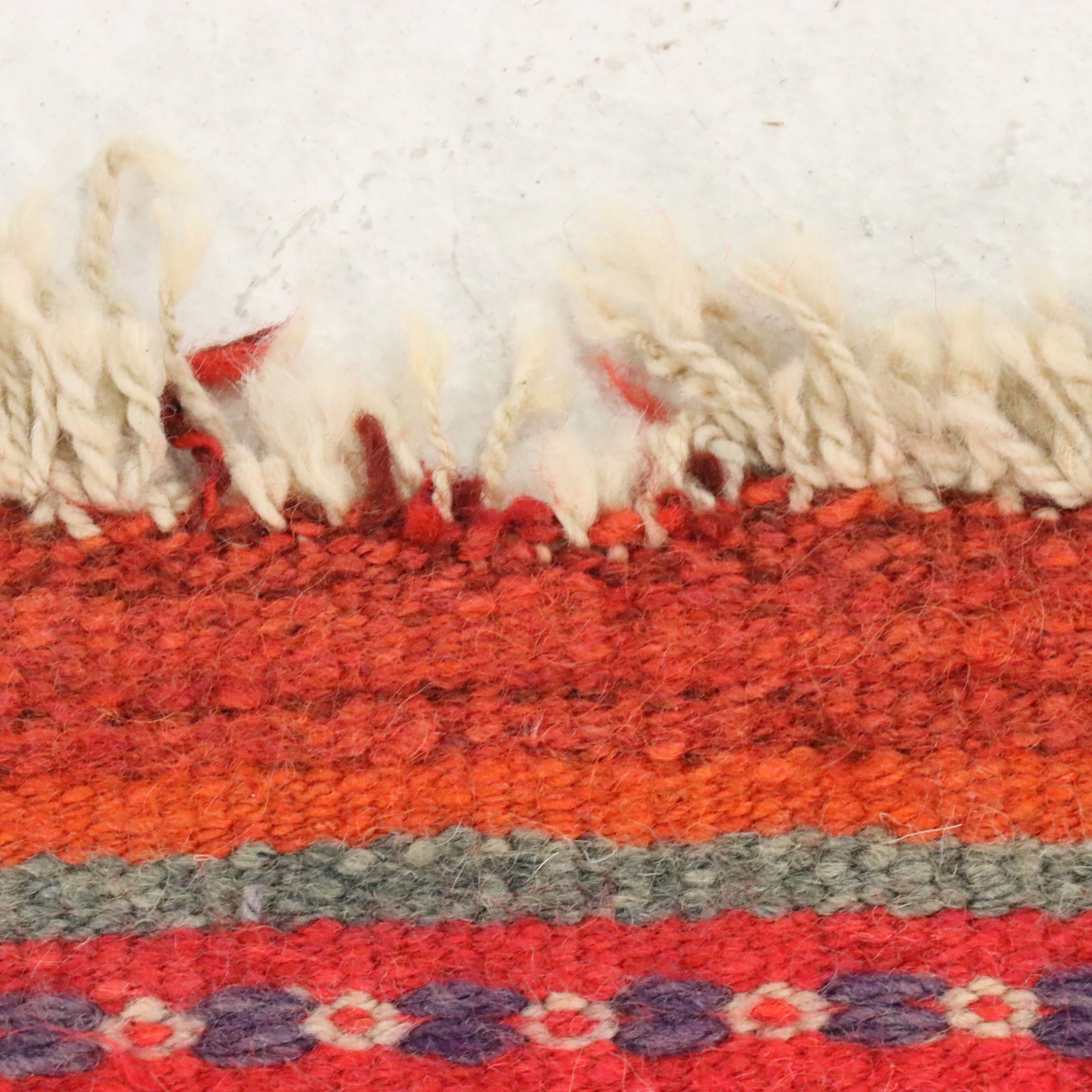 3'3 x 11'2 Hand-Knotted Moroccan Berber Long Rug