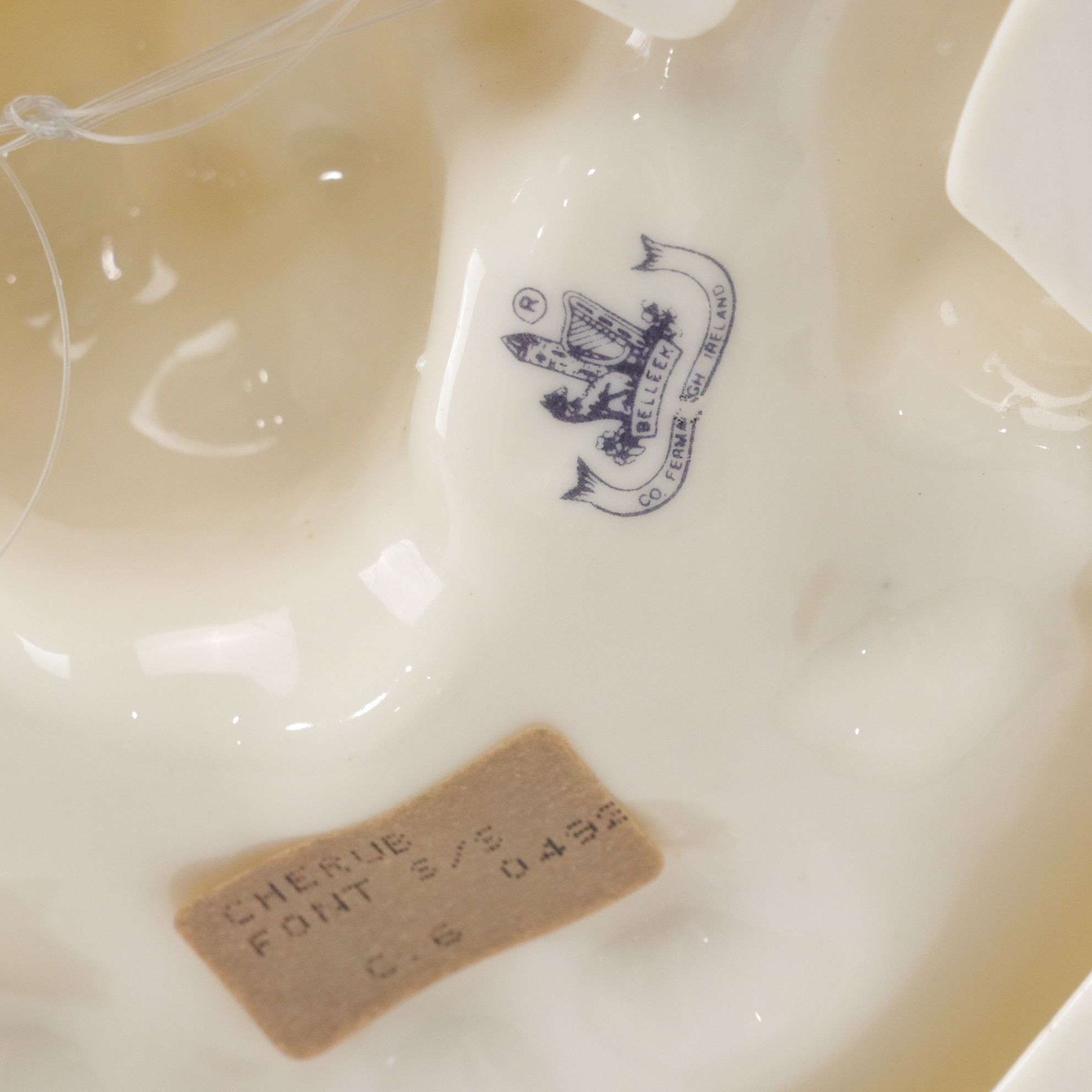 Lladro "Angel Thinking" and Belleek Figurines