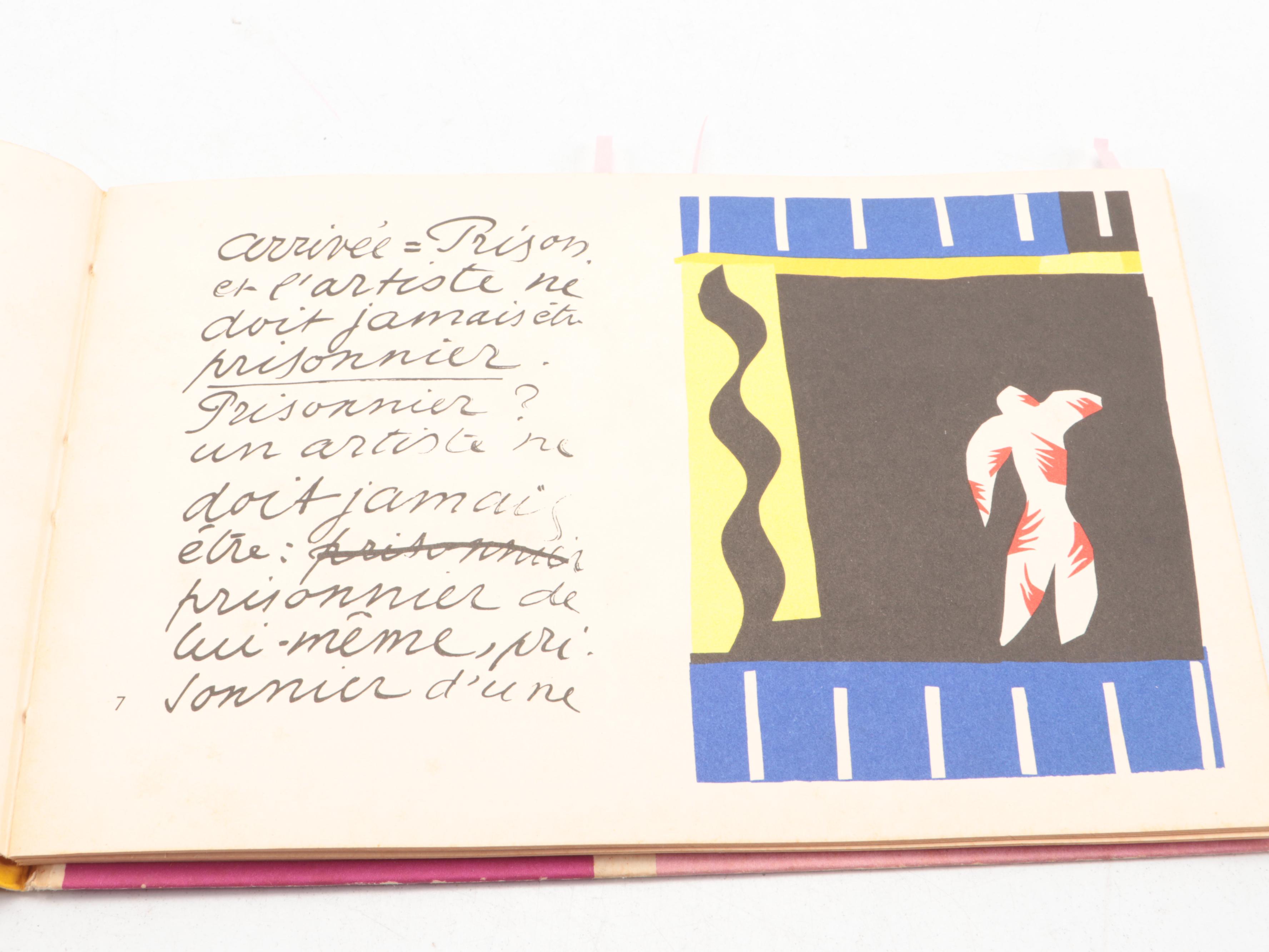 First Edition "Jazz" by Henri Matisse, 1960